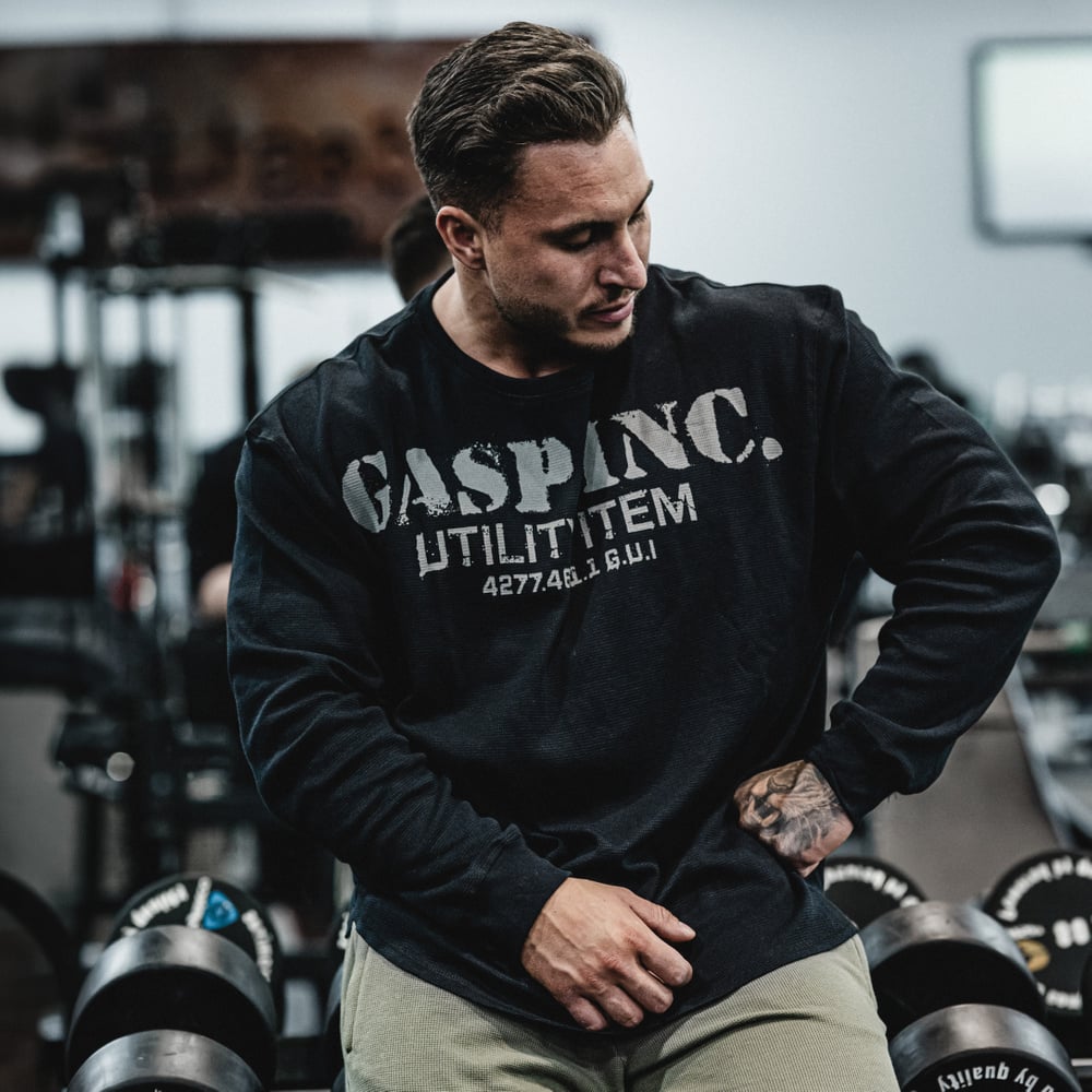 Thermal gym sweater - Asphalt - imagem 6