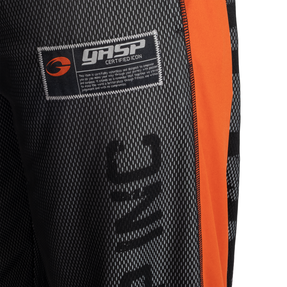 No1 mesh pant - Black/Flame - imagem 4