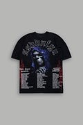 Reaper Tour Premium Oversized Tee in Black — imagem 1