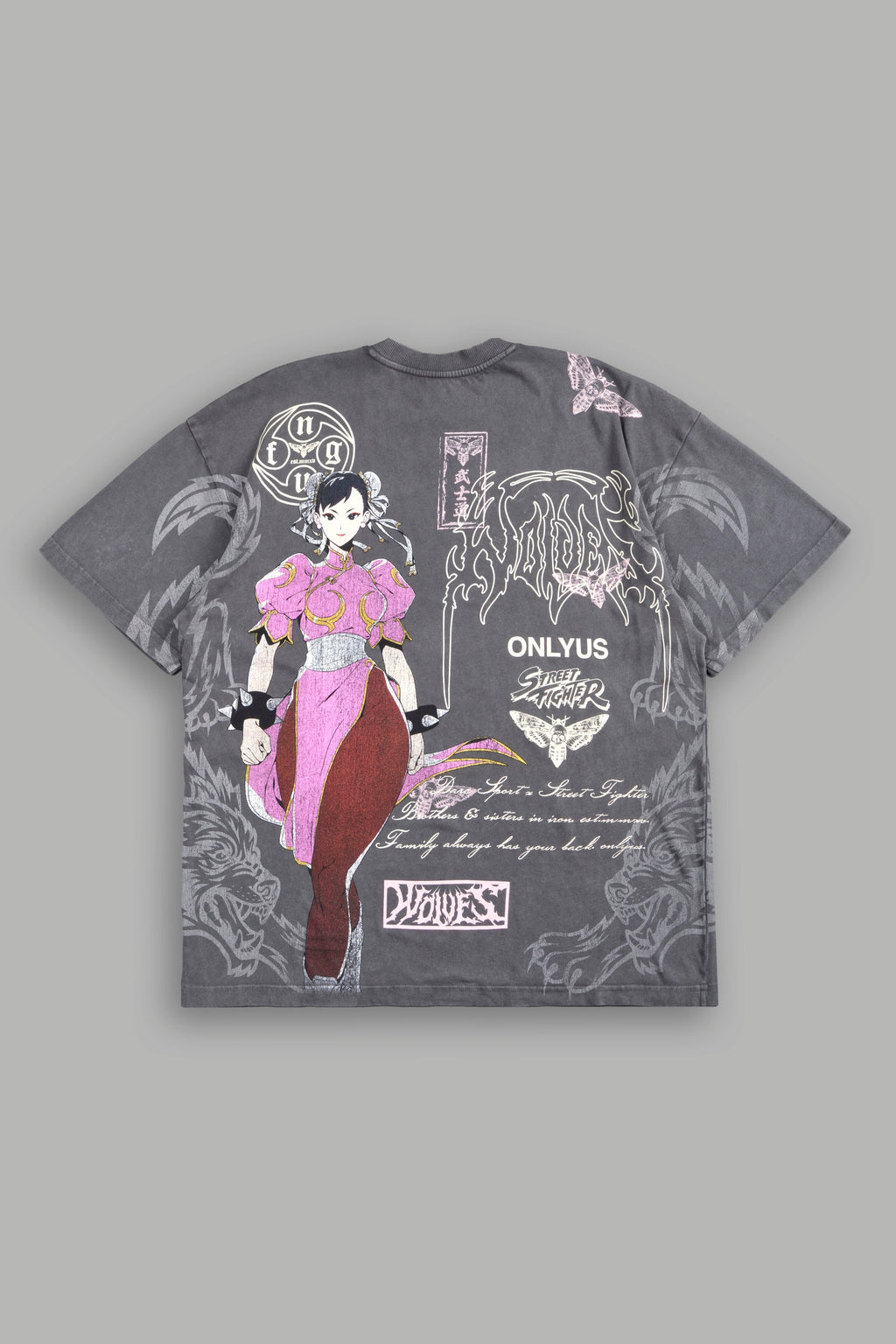 Ascension Premium Oversized Tee In Slate Gray - imagem 1