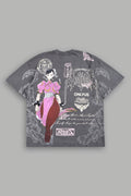 Ascension Premium Oversized Tee In Slate Gray - imagem 1