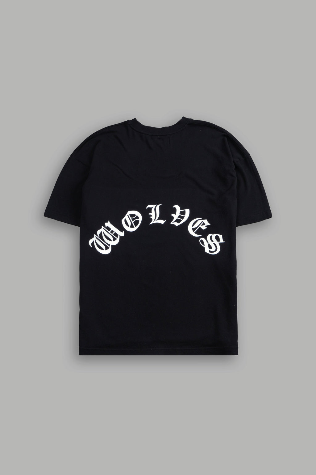Chrome Wolf "Premium" Oversized Tee in Black — imagem 3