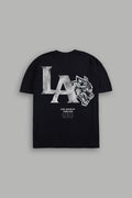 La Wolves V2 Premium Oversized Tee in Black — imagem 1