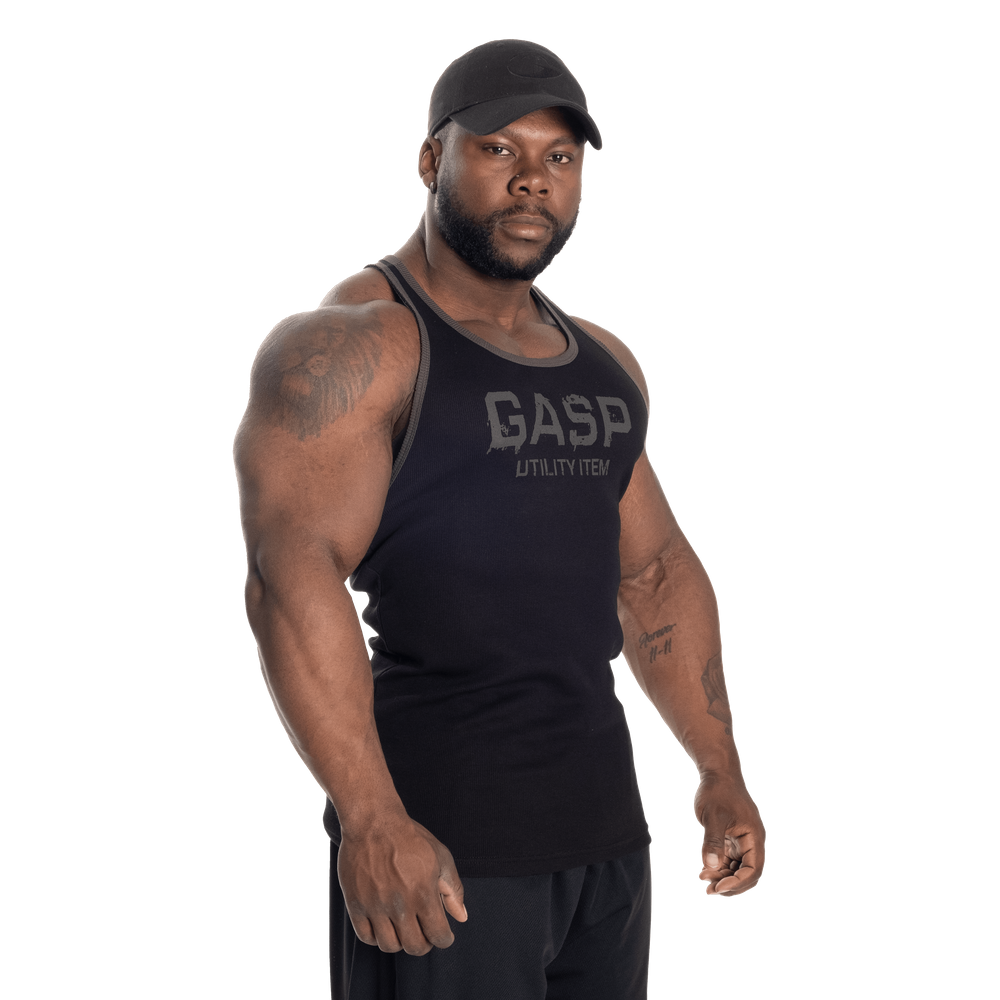 Ribbed T-back - Black - imagem 3