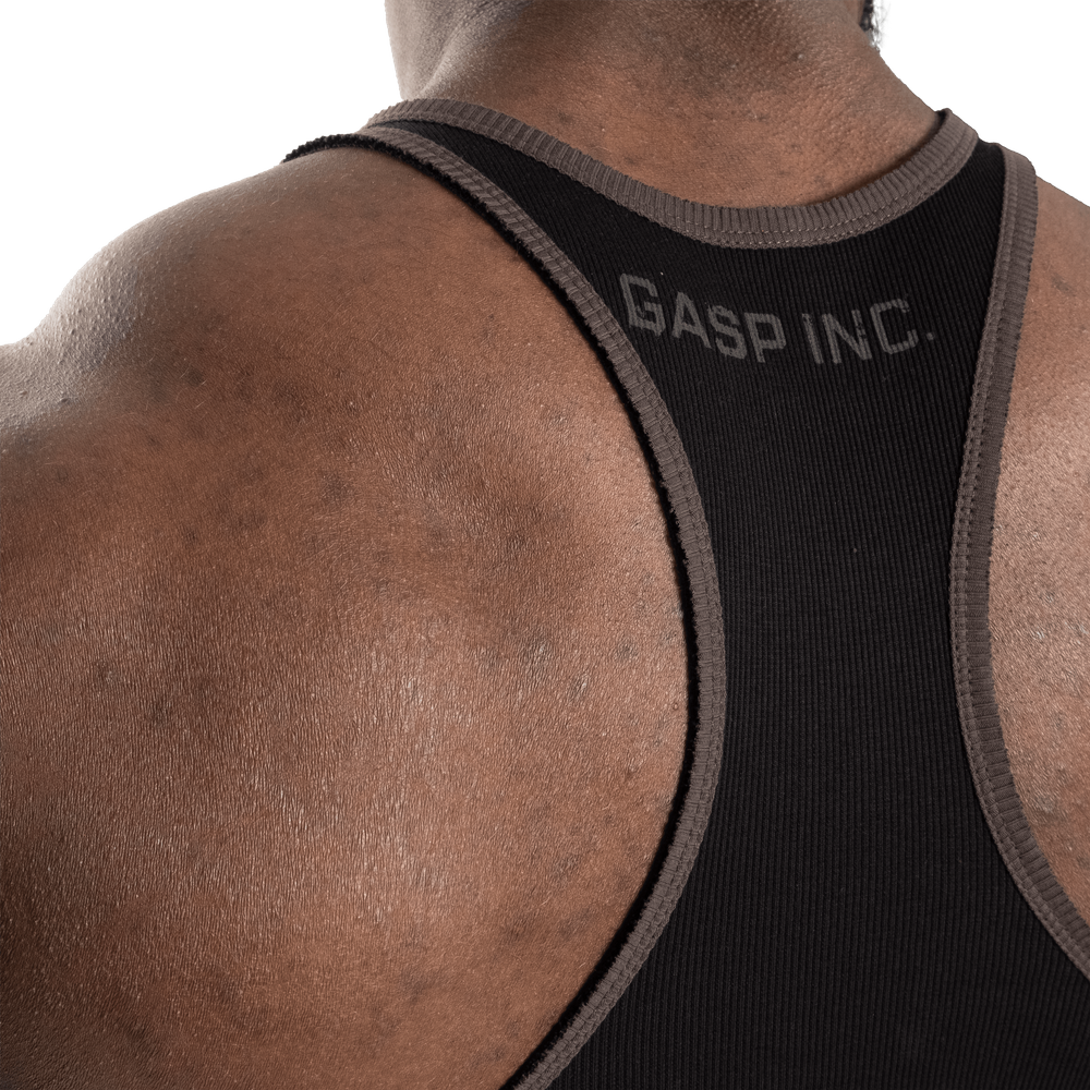 Ribbed T-back - Black - imagem 6
