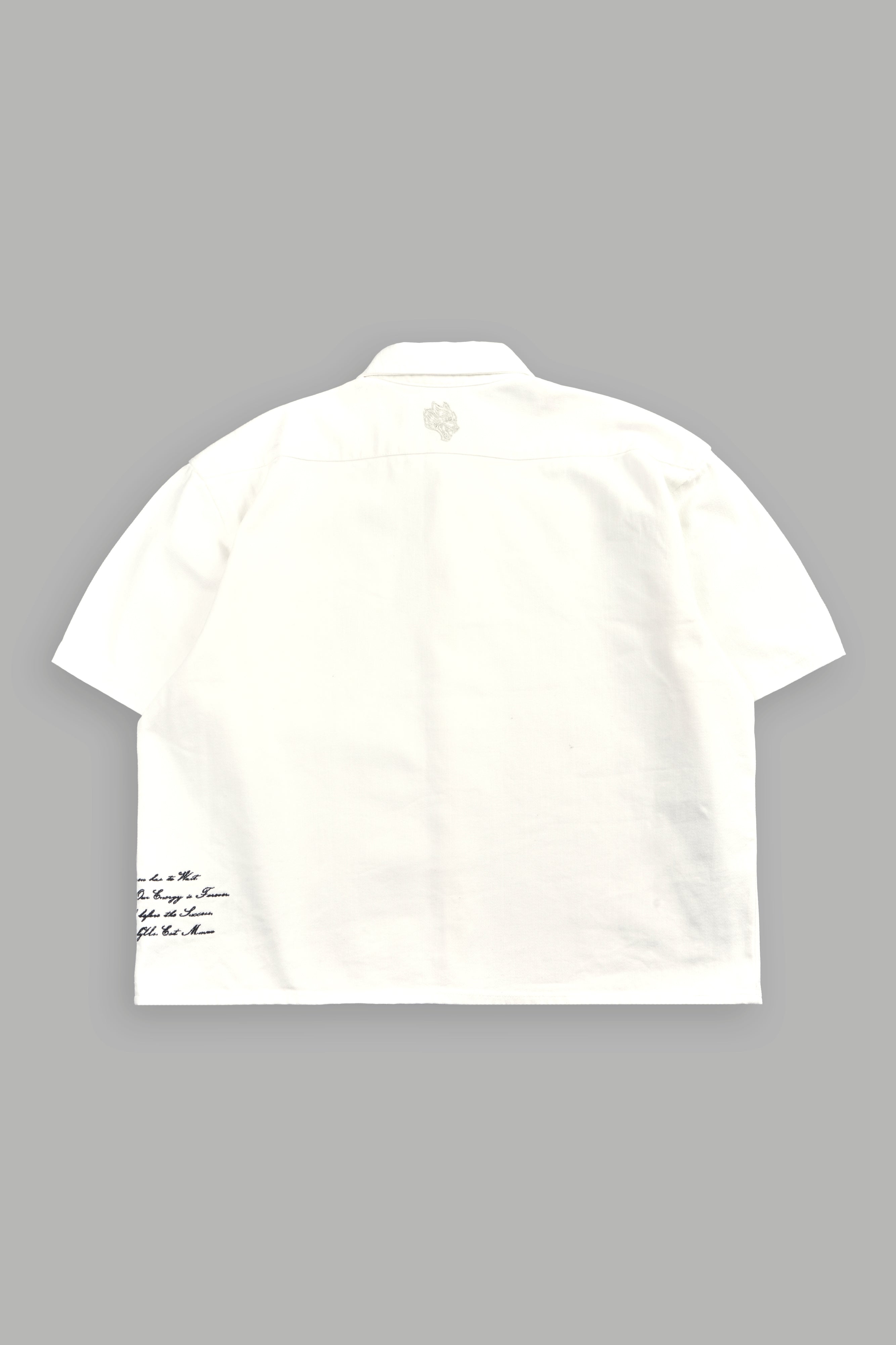 Big Bad Wolf Vinny Button Up Shirt in Cream