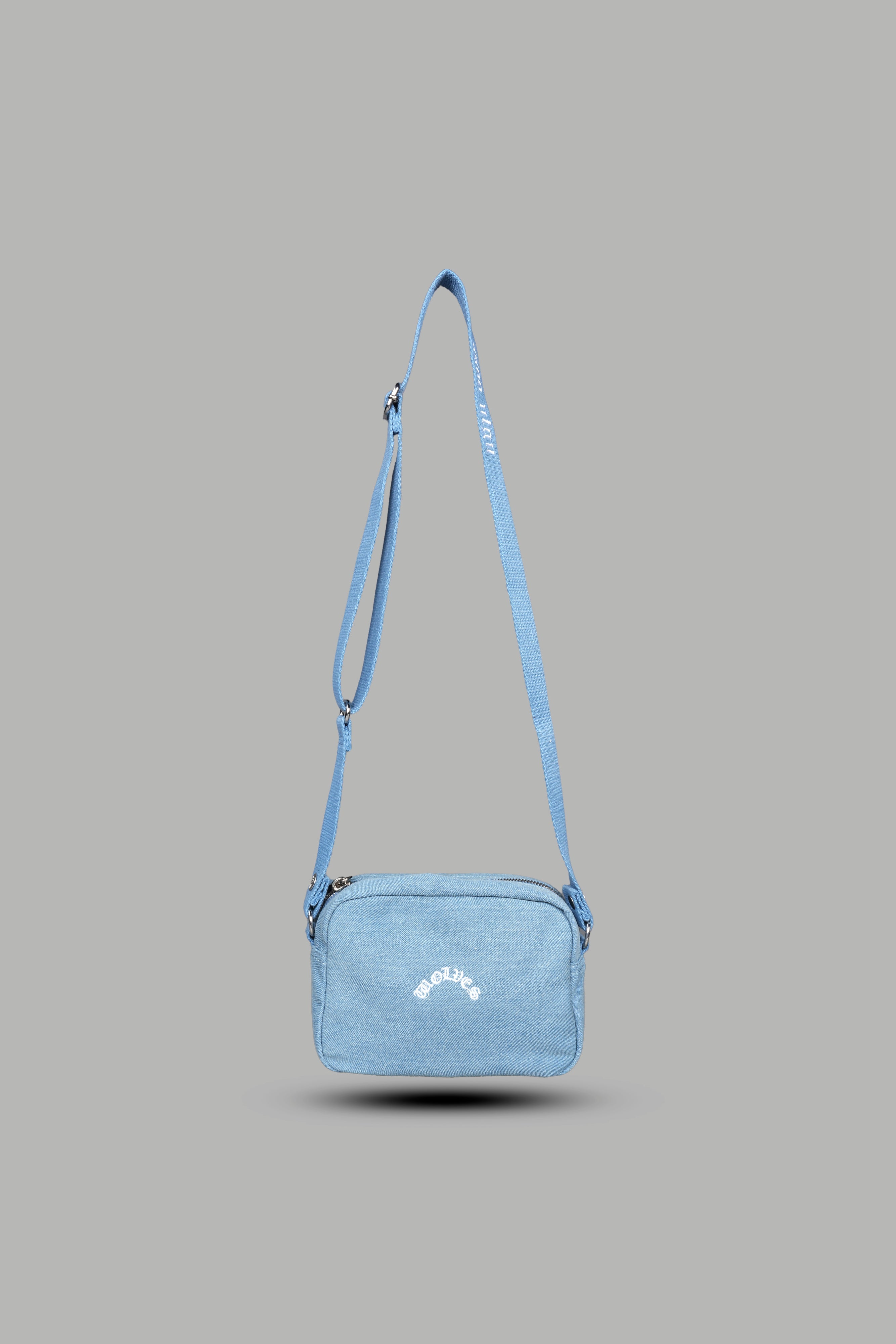 Wolves OnlyUs Reeves Side Bag in Denim