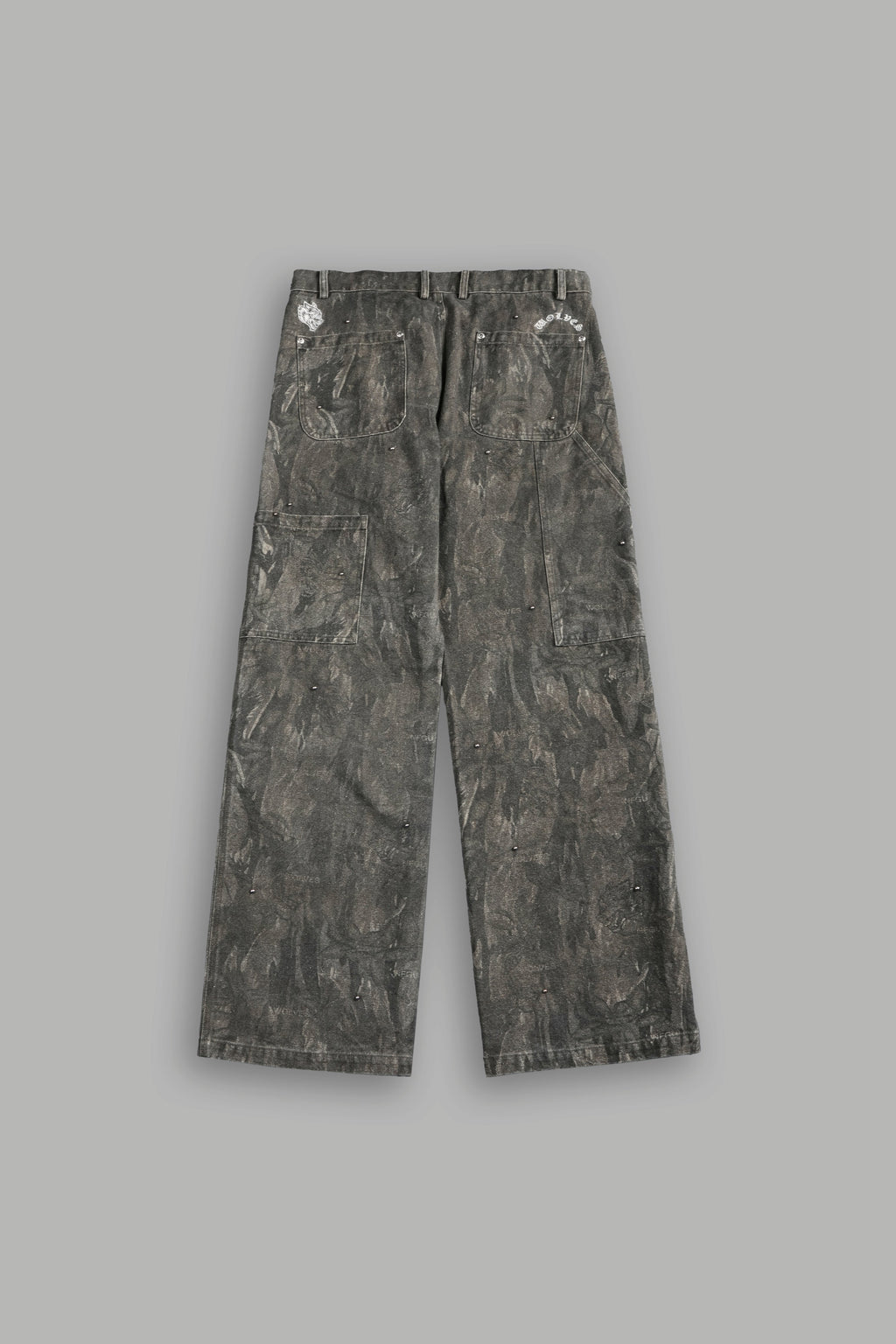 Studded Wolves Chopper Hoffa V2 Pants in Vintage Norse Camo — imagem 3
