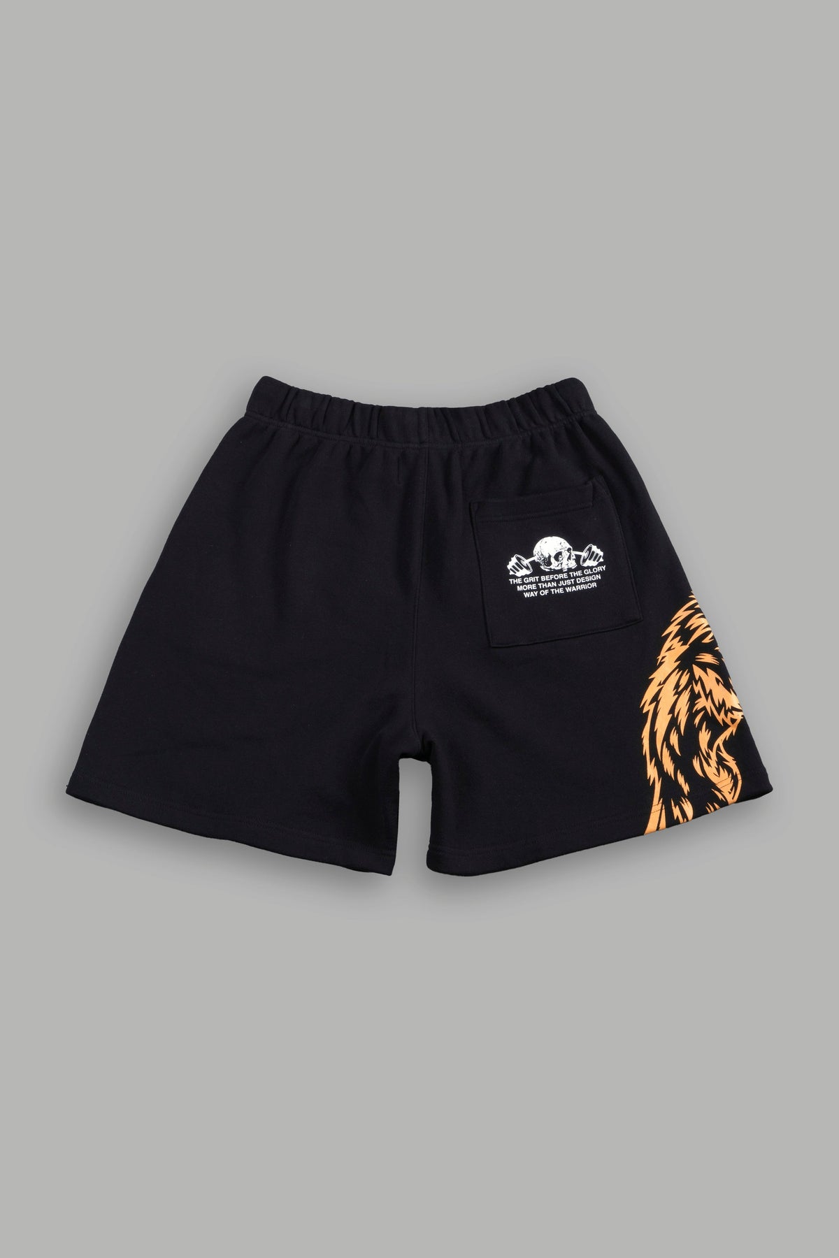 Leap Of Faith V2 Oversized Post Lounge Sweat Shorts In Black - imagem 3