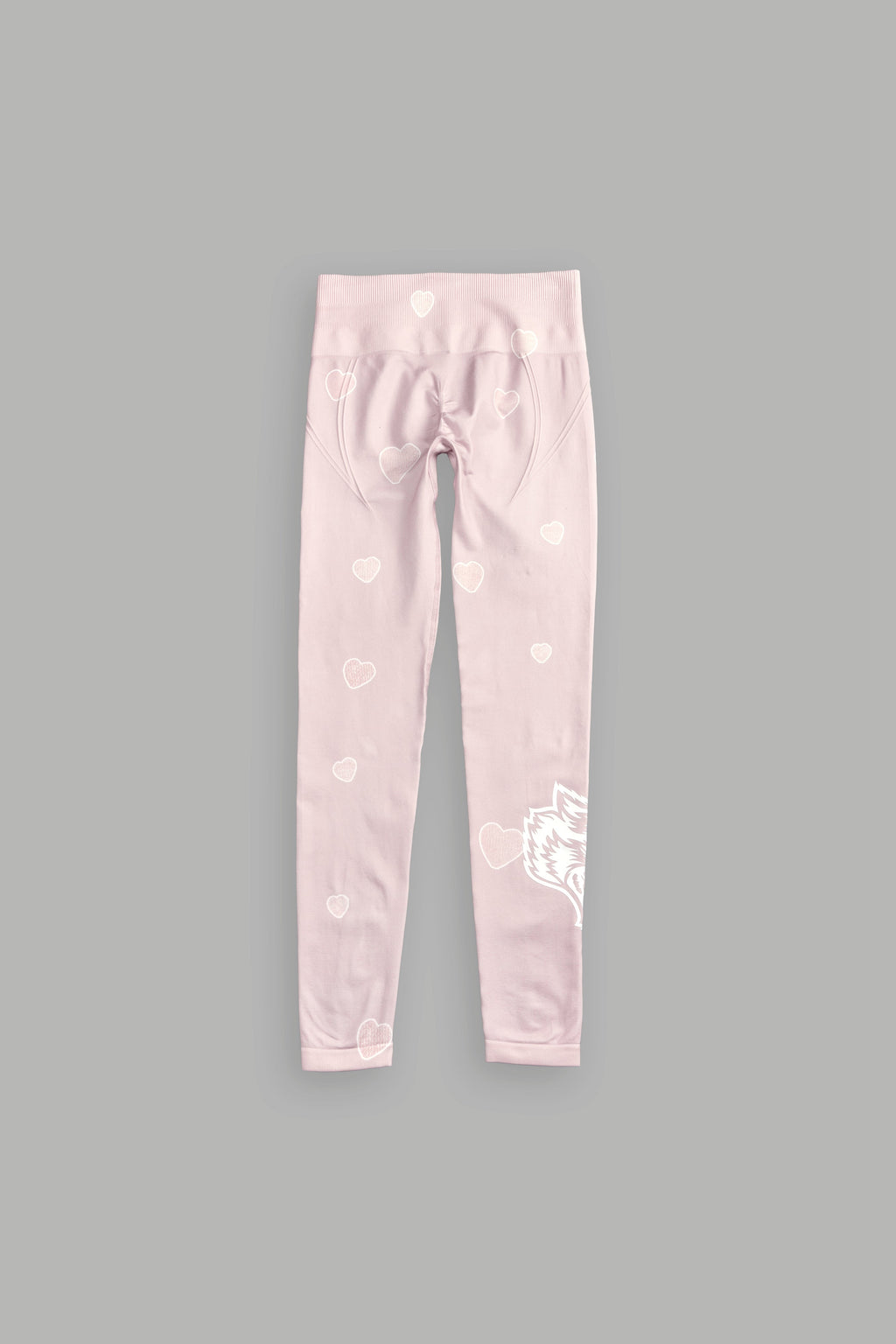 Her Energy "Everson" Huxley Scrunch Leggings in Heart Candy Blush Pink — imagem 4