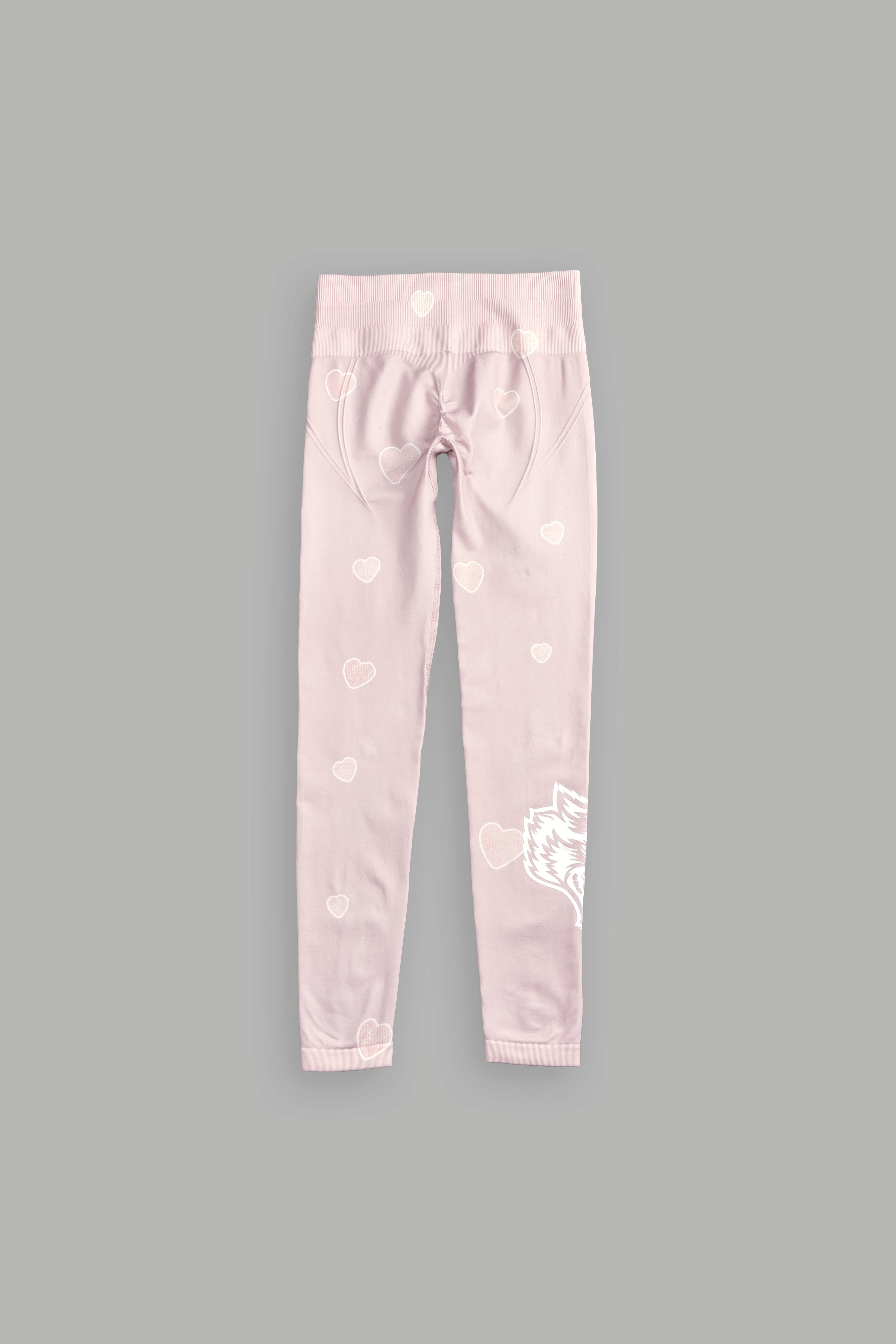 Her Energy "Everson" Huxley Scrunch Leggings in Heart Candy Blush Pink — imagem 4