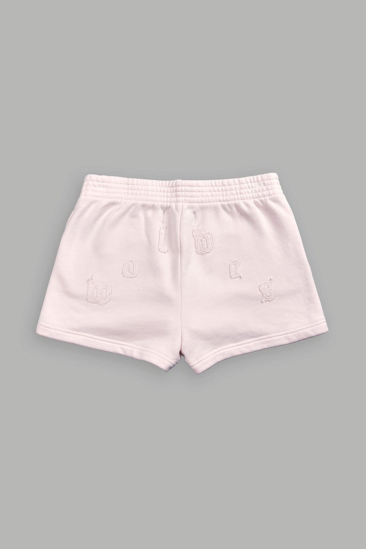 Pyramid Wolves Applique Ellie Sweat Shorts in Blush Pink - imagem 6