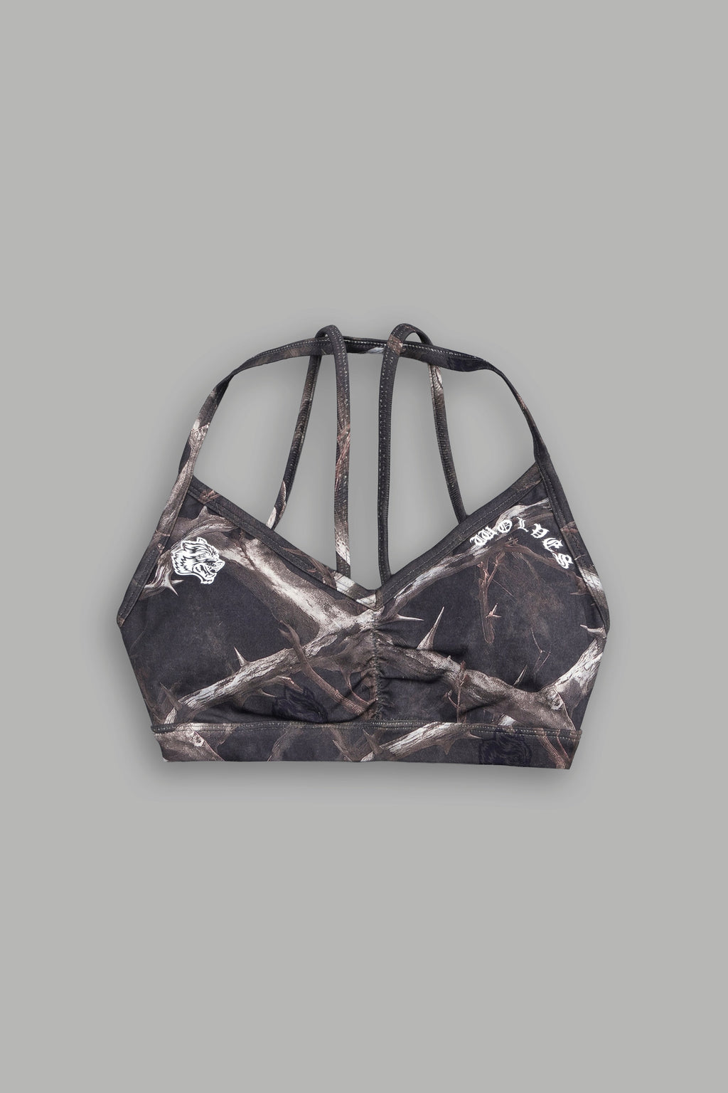 Wolves Evey Seamless Bra In Darc Thorns