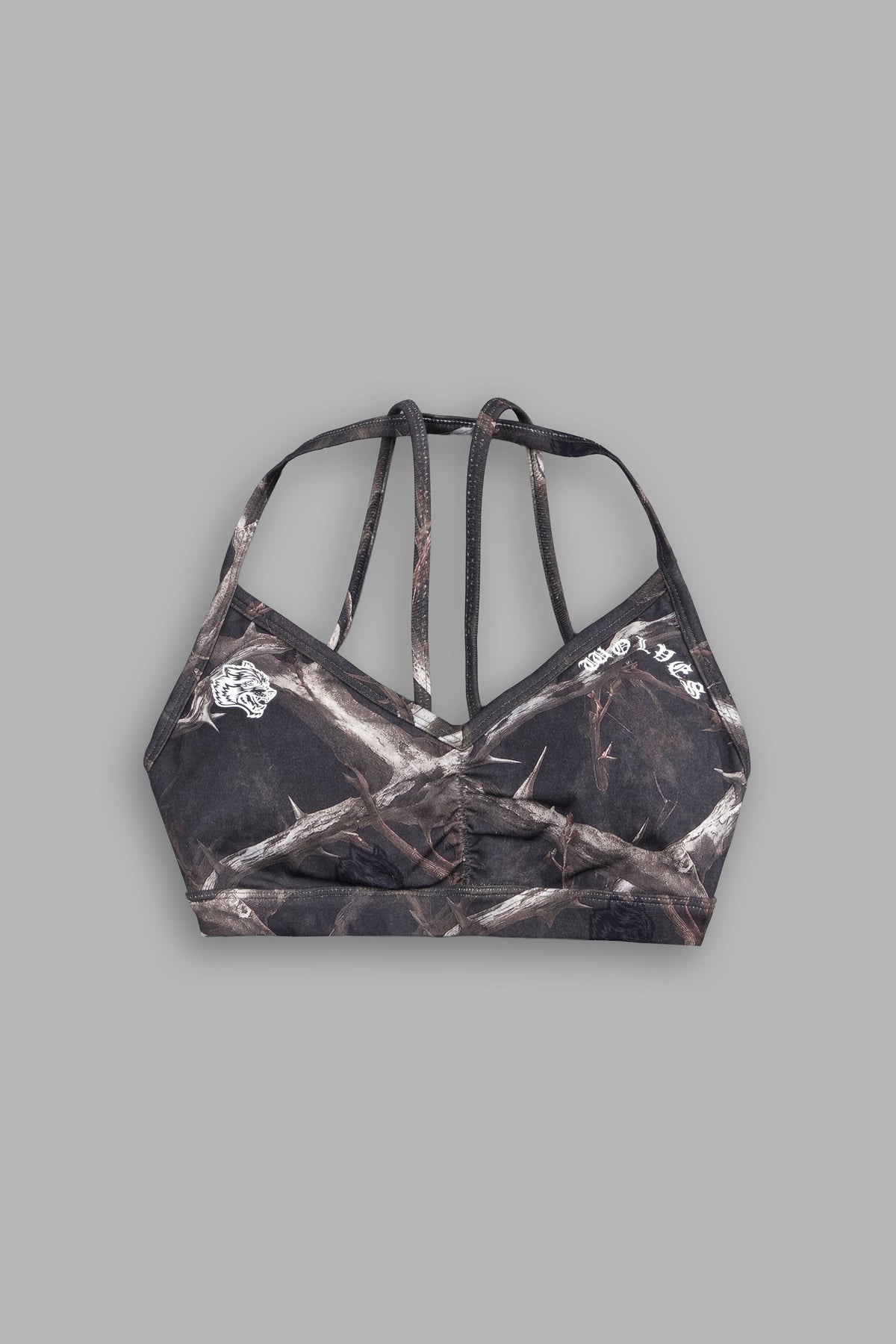 Wolves Evey Seamless Bra In Darc Thorns