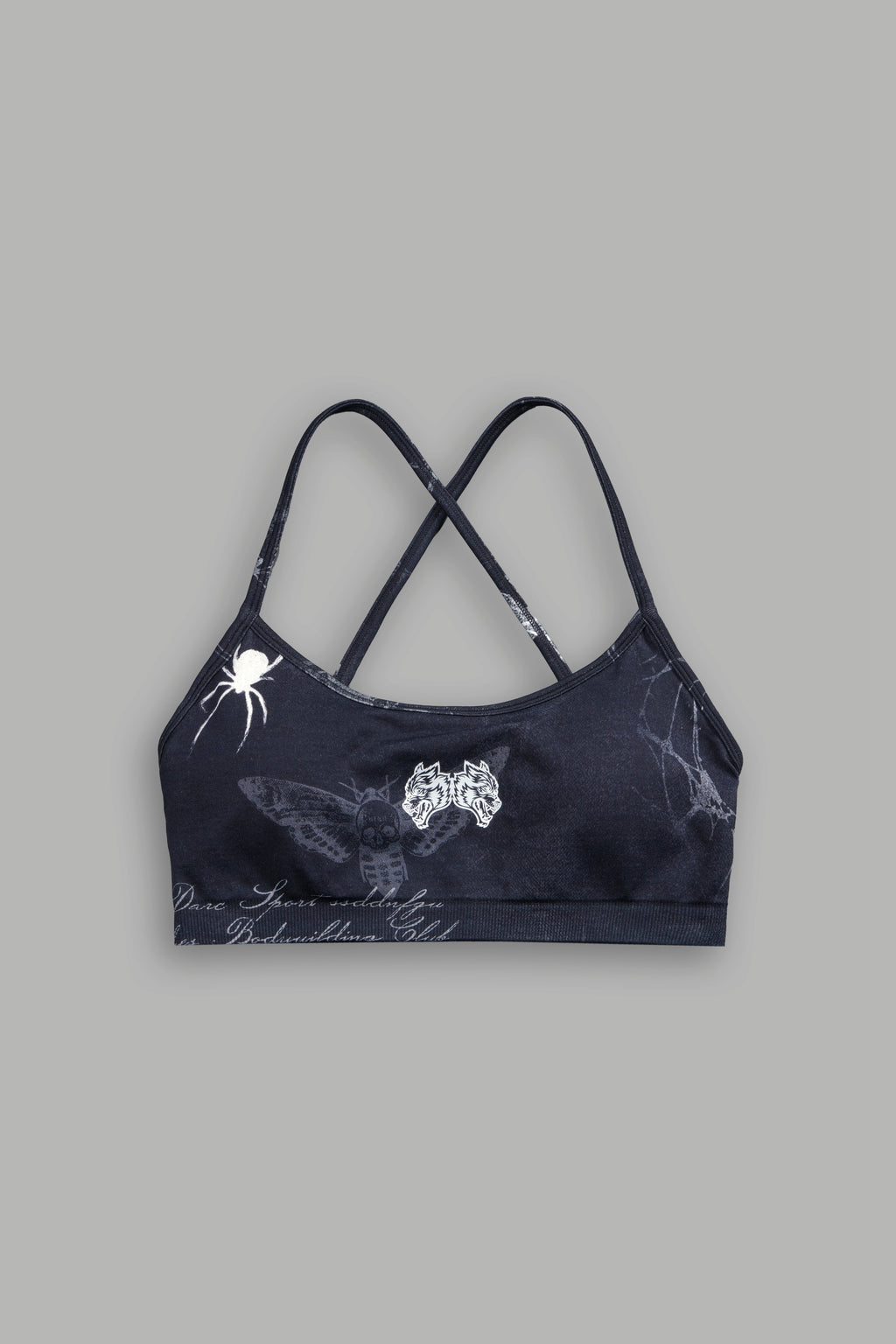 She Wolf Layla Soft Seamless Bra in She Web Black