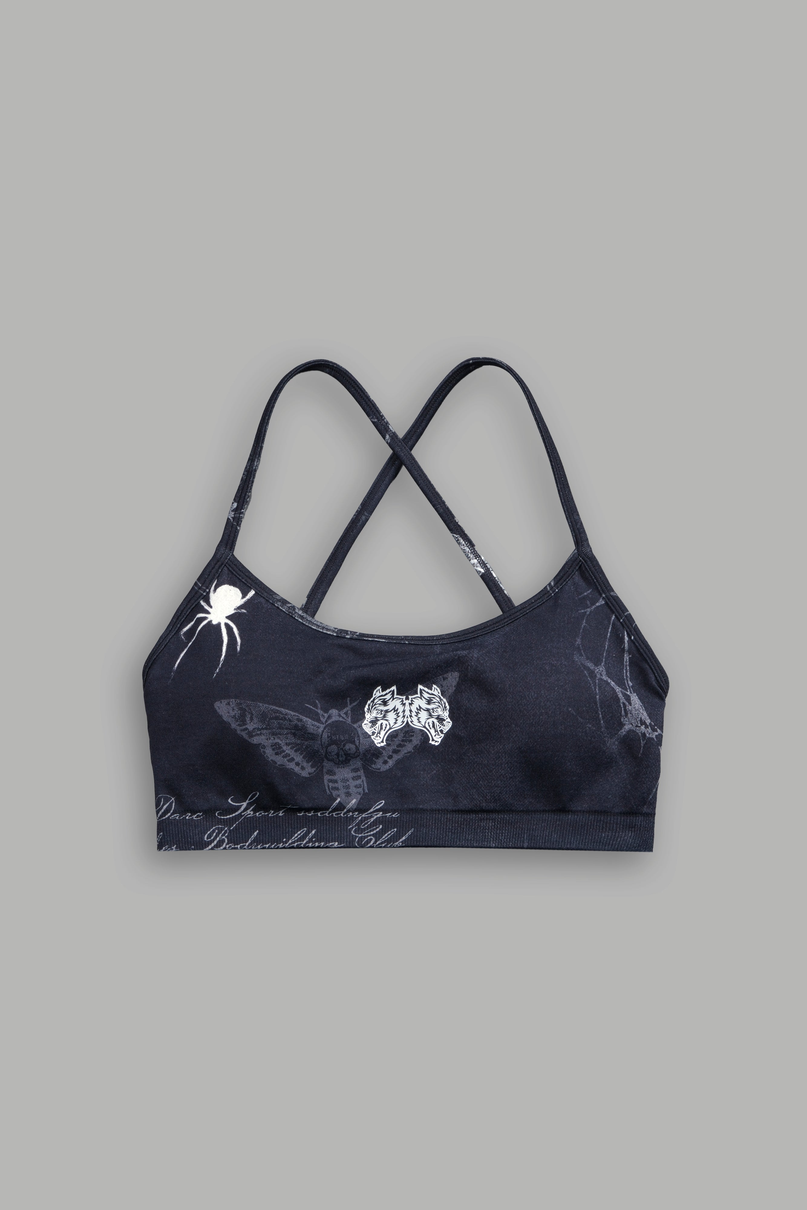 She Wolf Layla Soft Seamless Bra in She Web Black