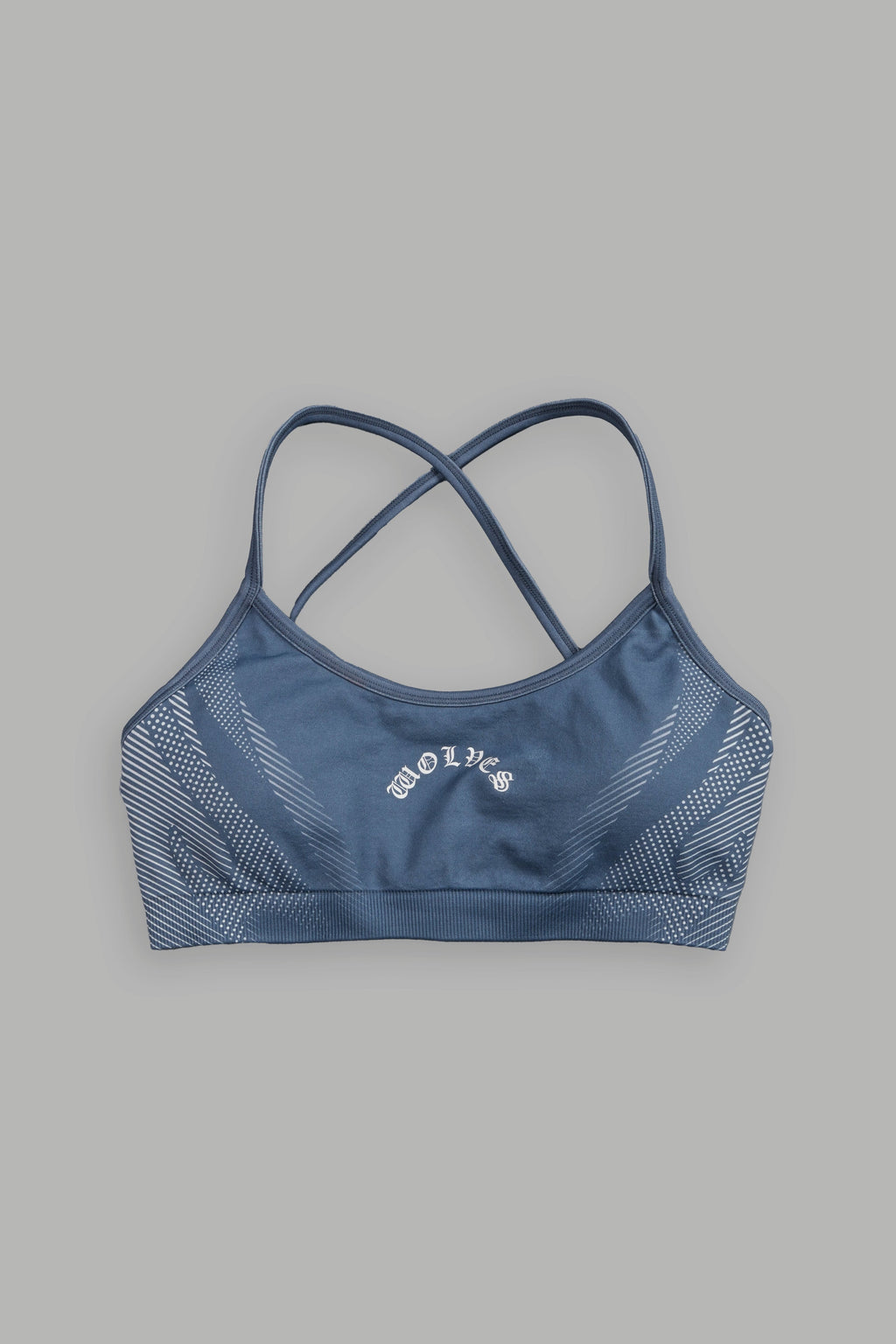 Moto Halftone Layla Soft Seamless Bra in Charcoal Blue - imagem 6