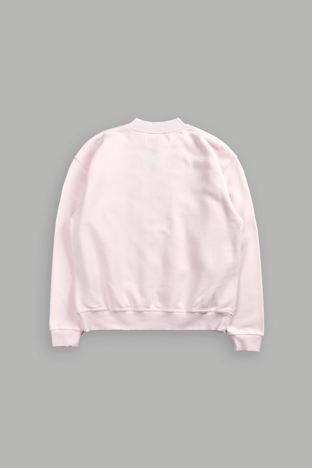Pyramid Wolves Applique London Crewneck in Blush Pink - imagem 8