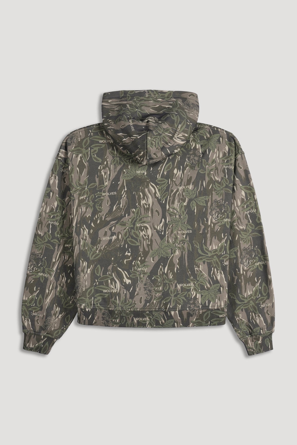 Only Loyalty Box Cut "Pierce" Hoodie in Norse Camo — imagem 4