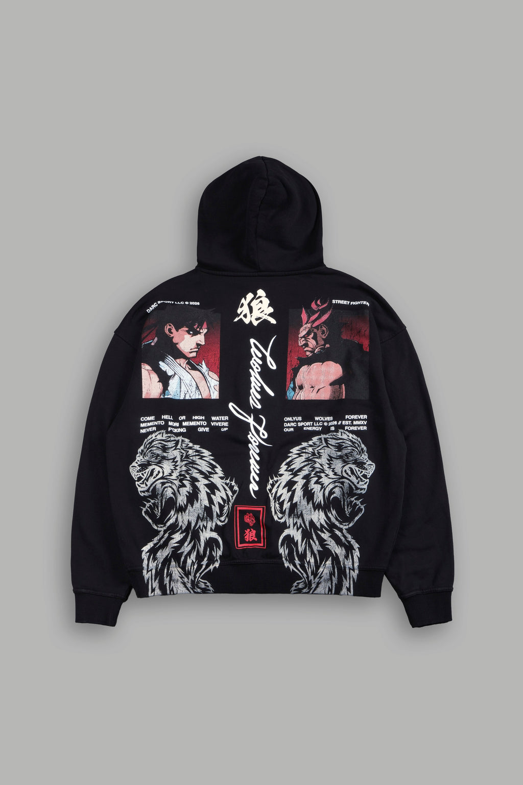 Ultimate Battle Pierce Hoodie In Black - imagem 1