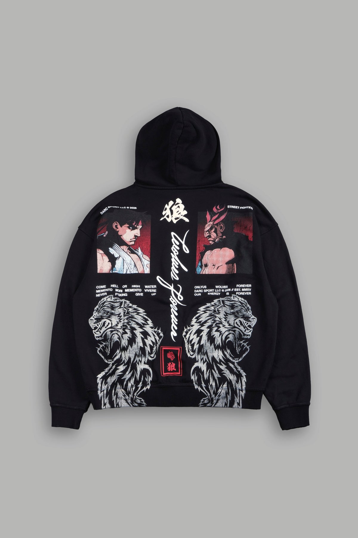 Ultimate Battle Pierce Hoodie In Black - imagem 1