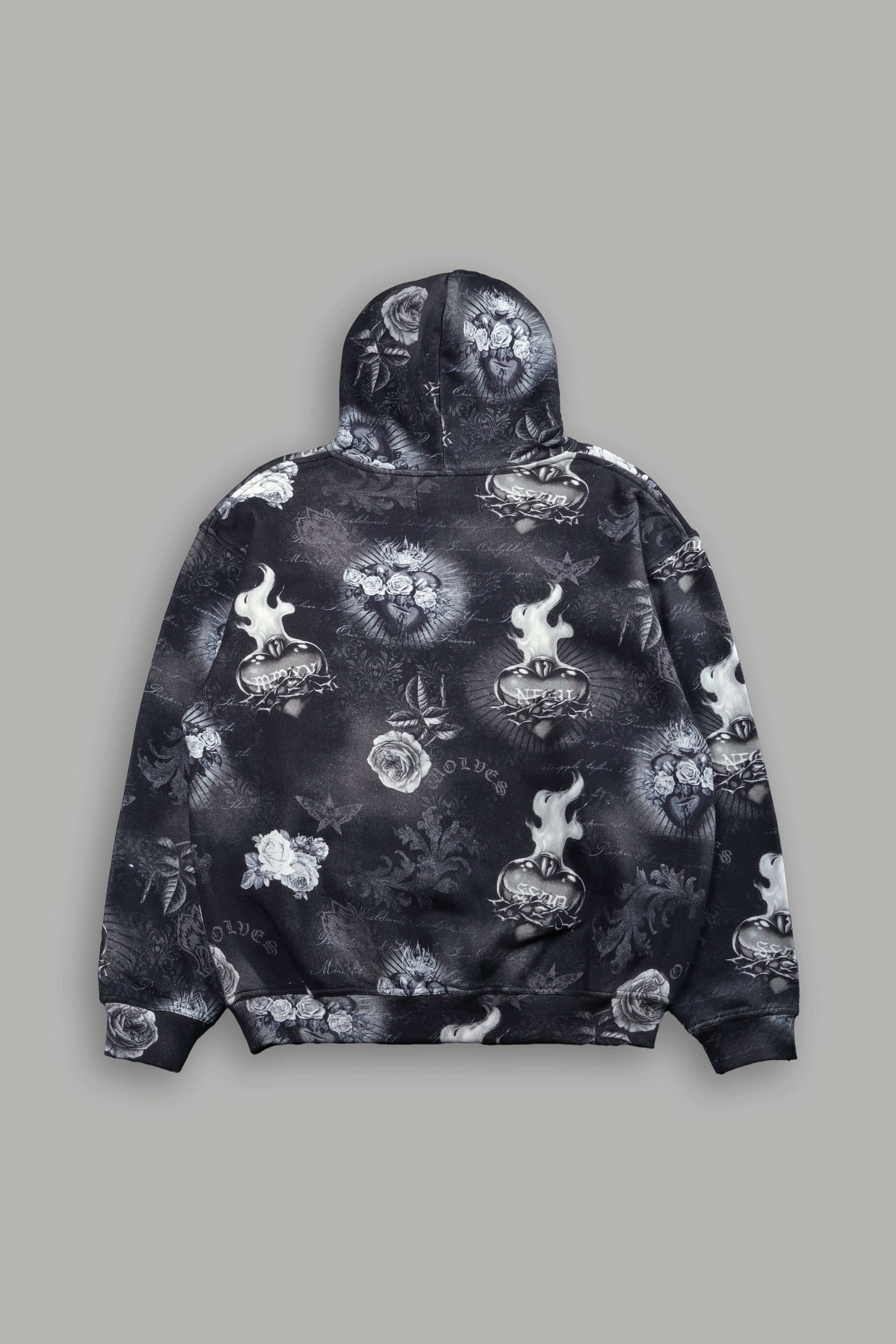 Always Loyal "Pierce" Hoodie in Corazon de Oscuridad Tonal — imagem 3