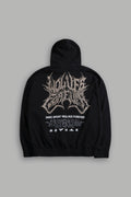 Sheer Loyalty "Chambers" Zip Hoodie in Black — imagem 1