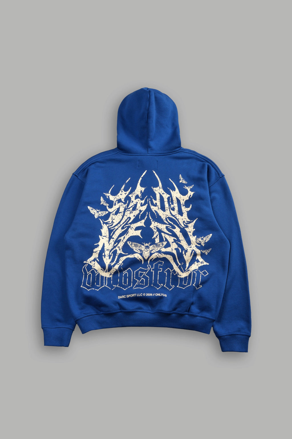 Ssddnfgu Hesh Pierce Hoodie in Darc Cobalt — imagem 1