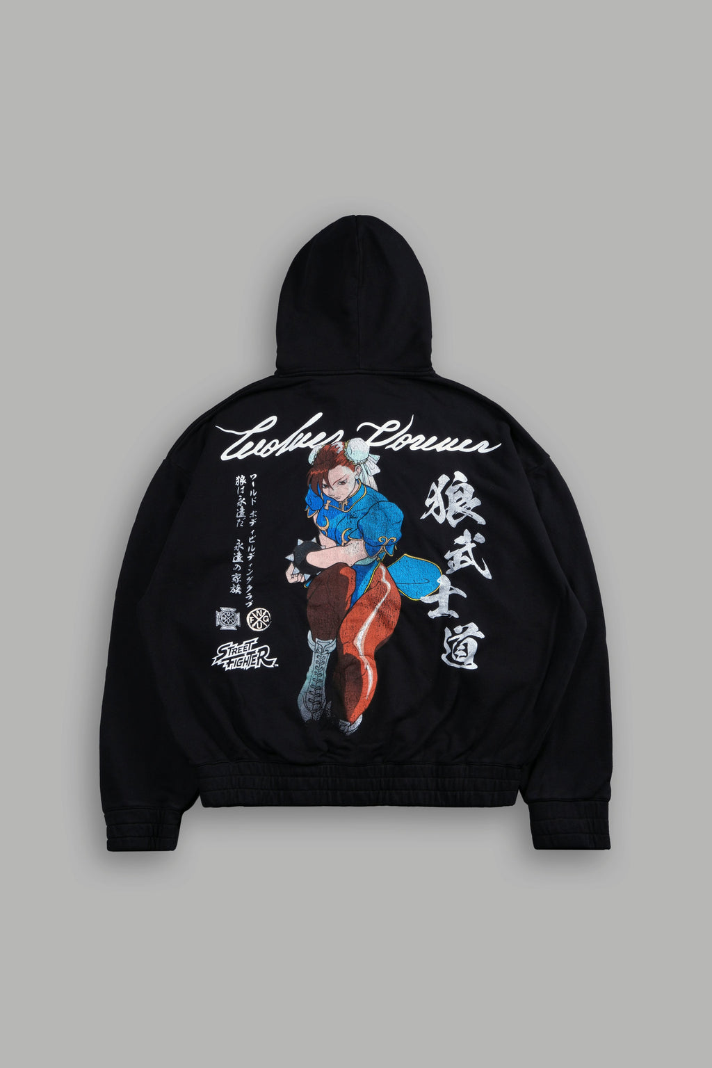 Stability She "Chambers" Zip Hoodie in Black - imagem 1