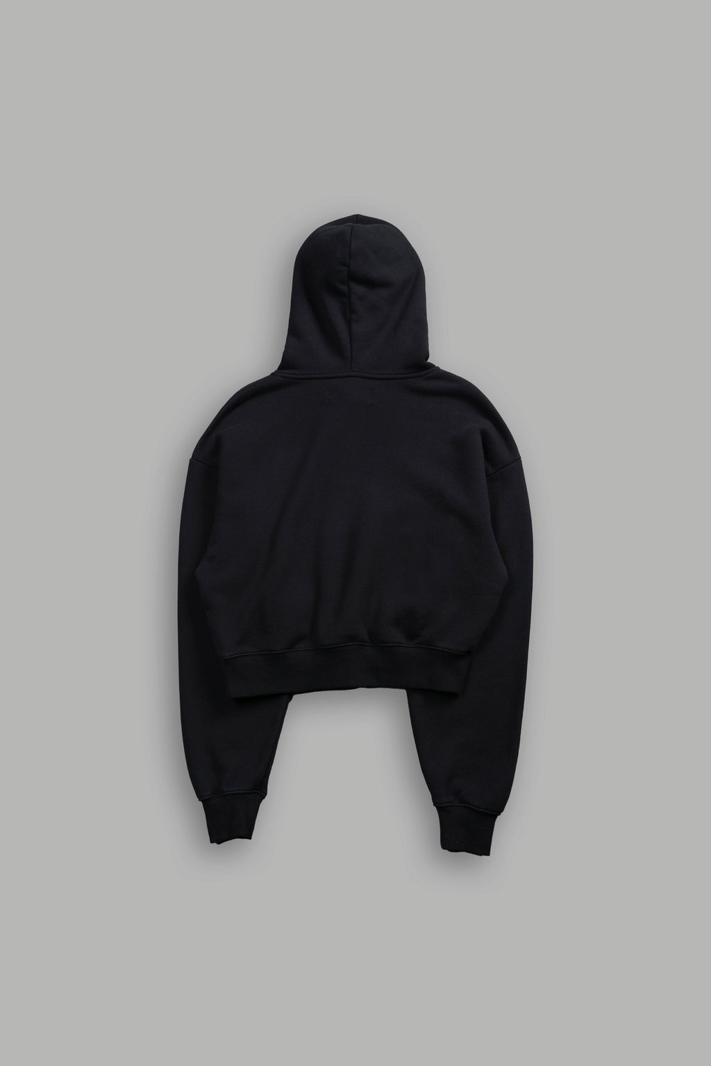 Chopper "Owen" (Cropped) Hoodie in Black — imagem 4