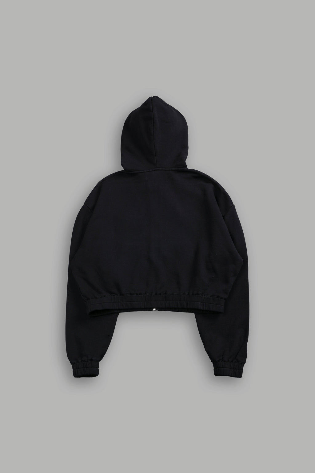Pyramid V2 "Chambers" (Cropped) Zip Hoodie in Black — imagem 4