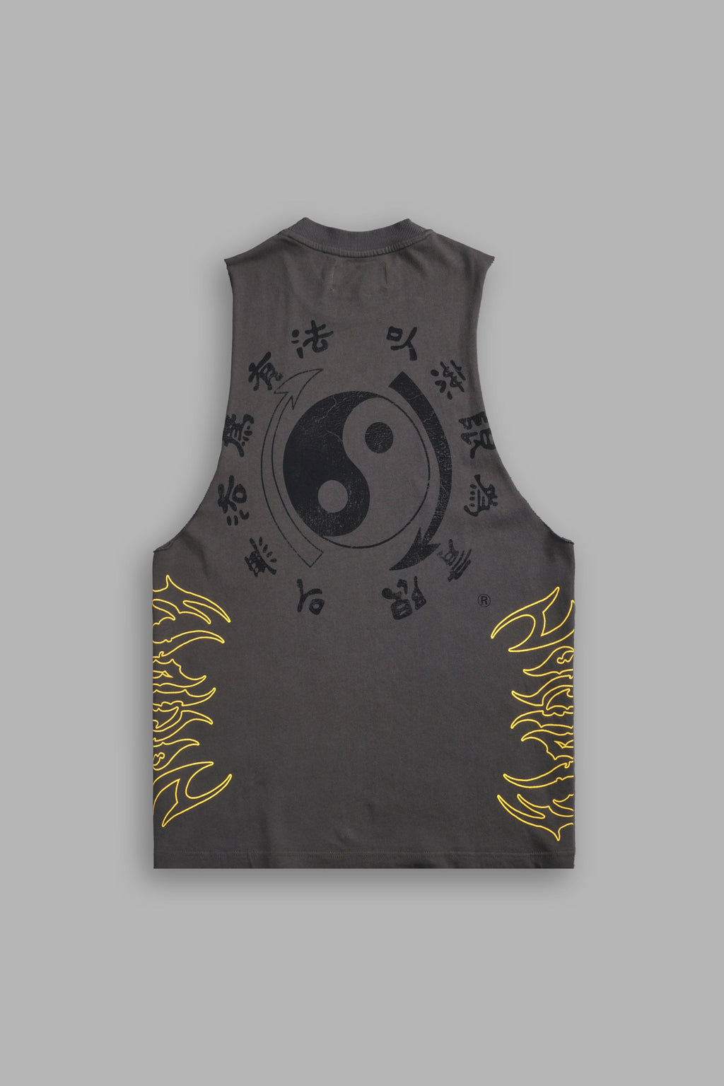 Don't Think, Feel! "Tommy" Muscle Tee in Wolf Gray — imagem 3