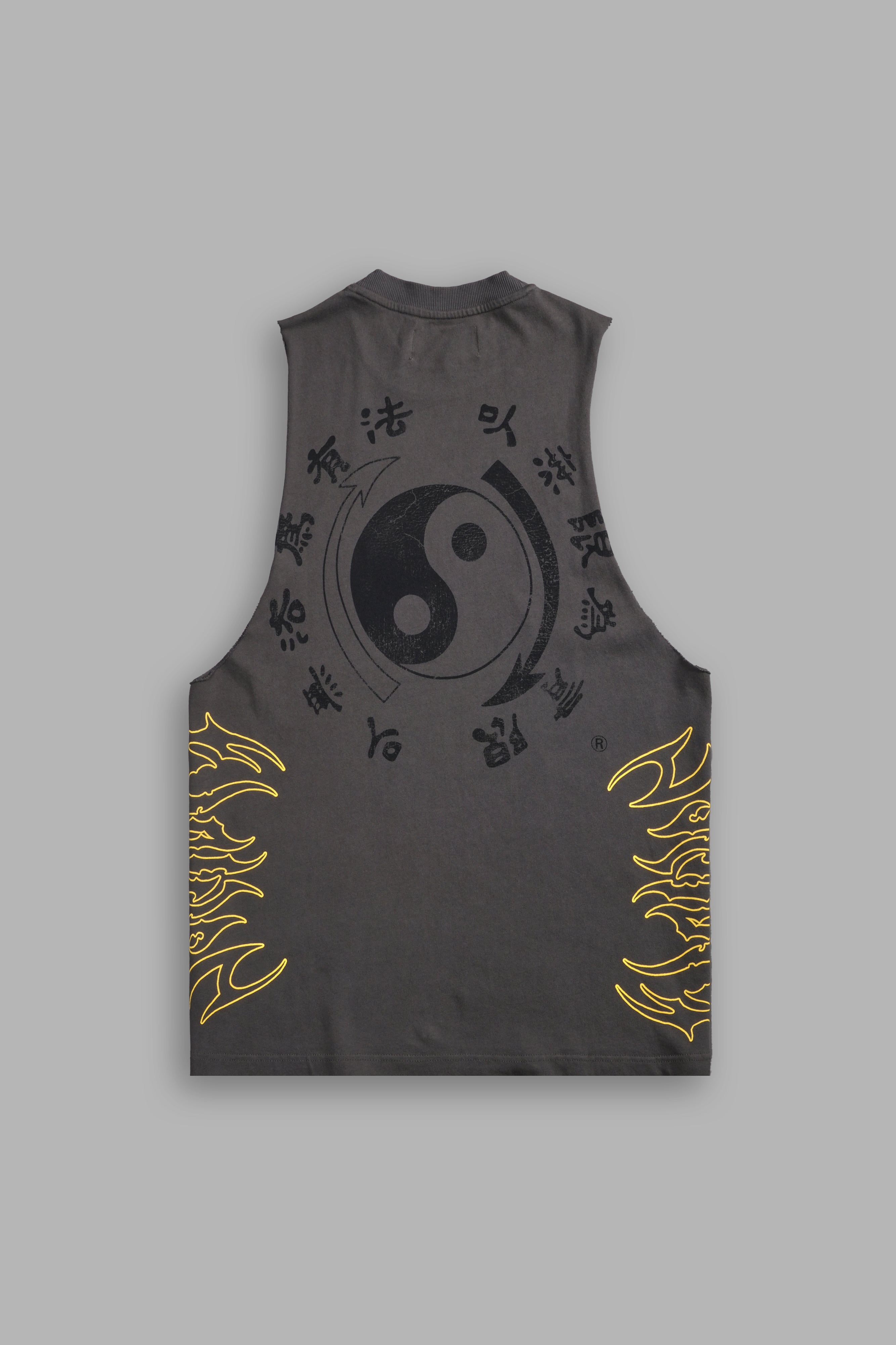 Don't Think, Feel! "Tommy" Muscle Tee in Wolf Gray — imagem 3
