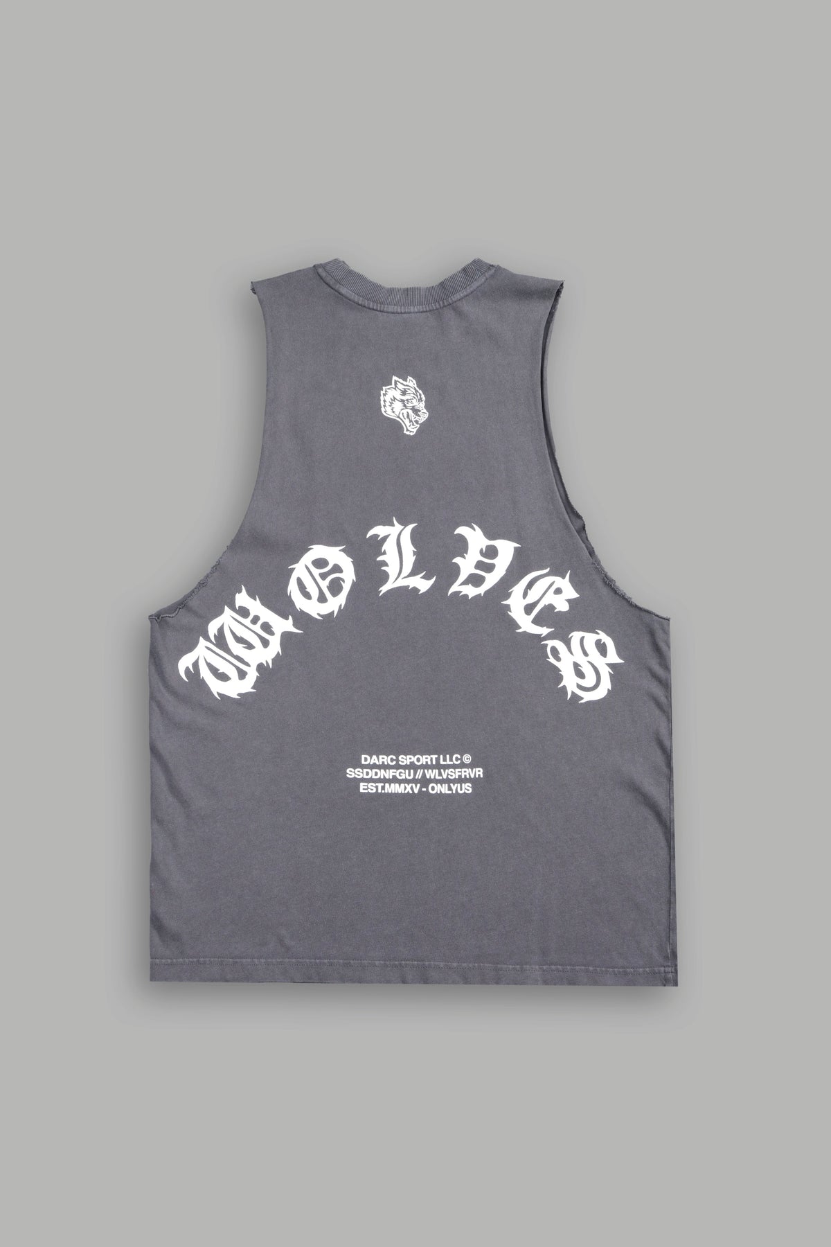 Michael Forever Tommy Muscle Tee In Slate Gray