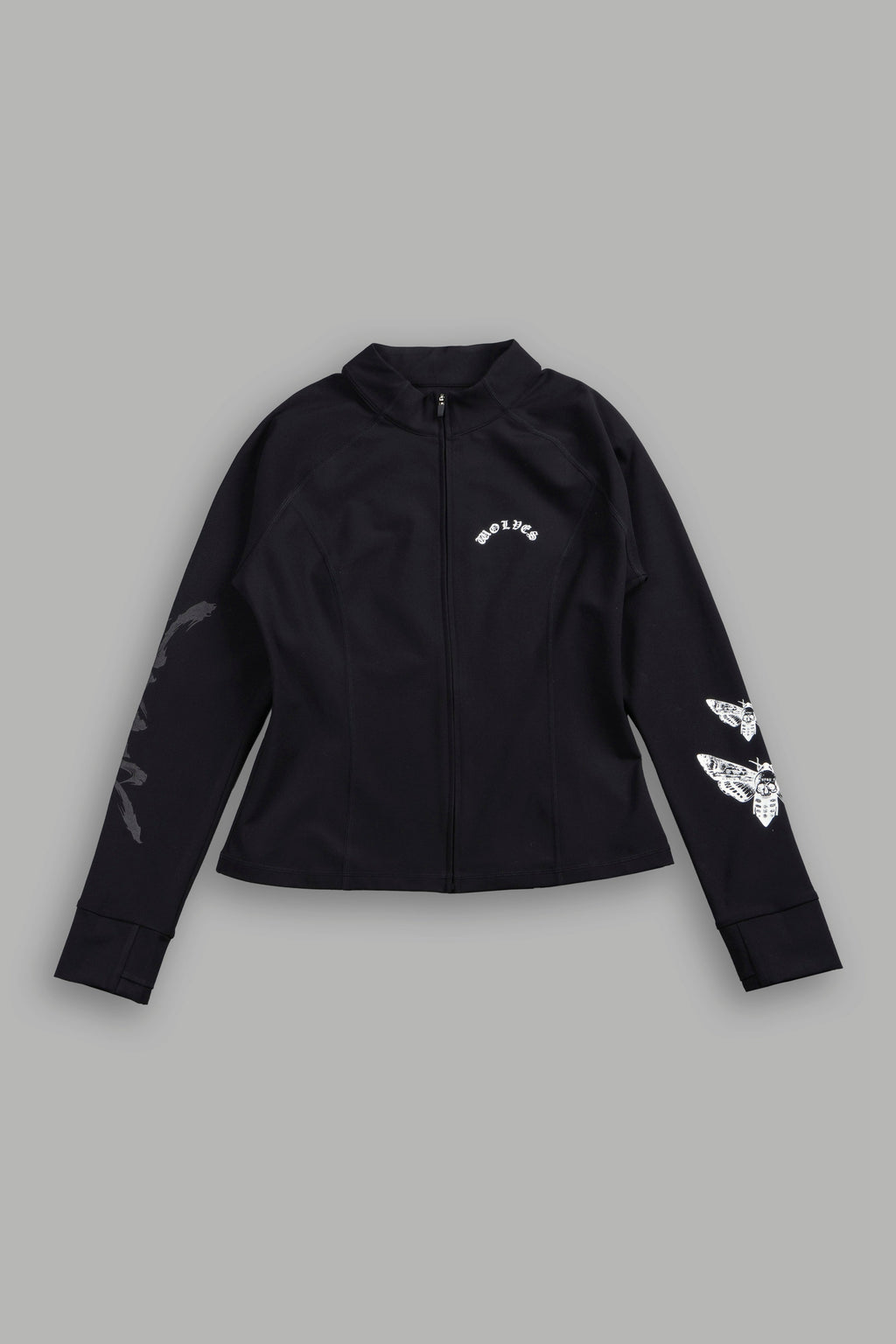 She Wolf Code Energy Zip Ls Layer in Black — imagem 7