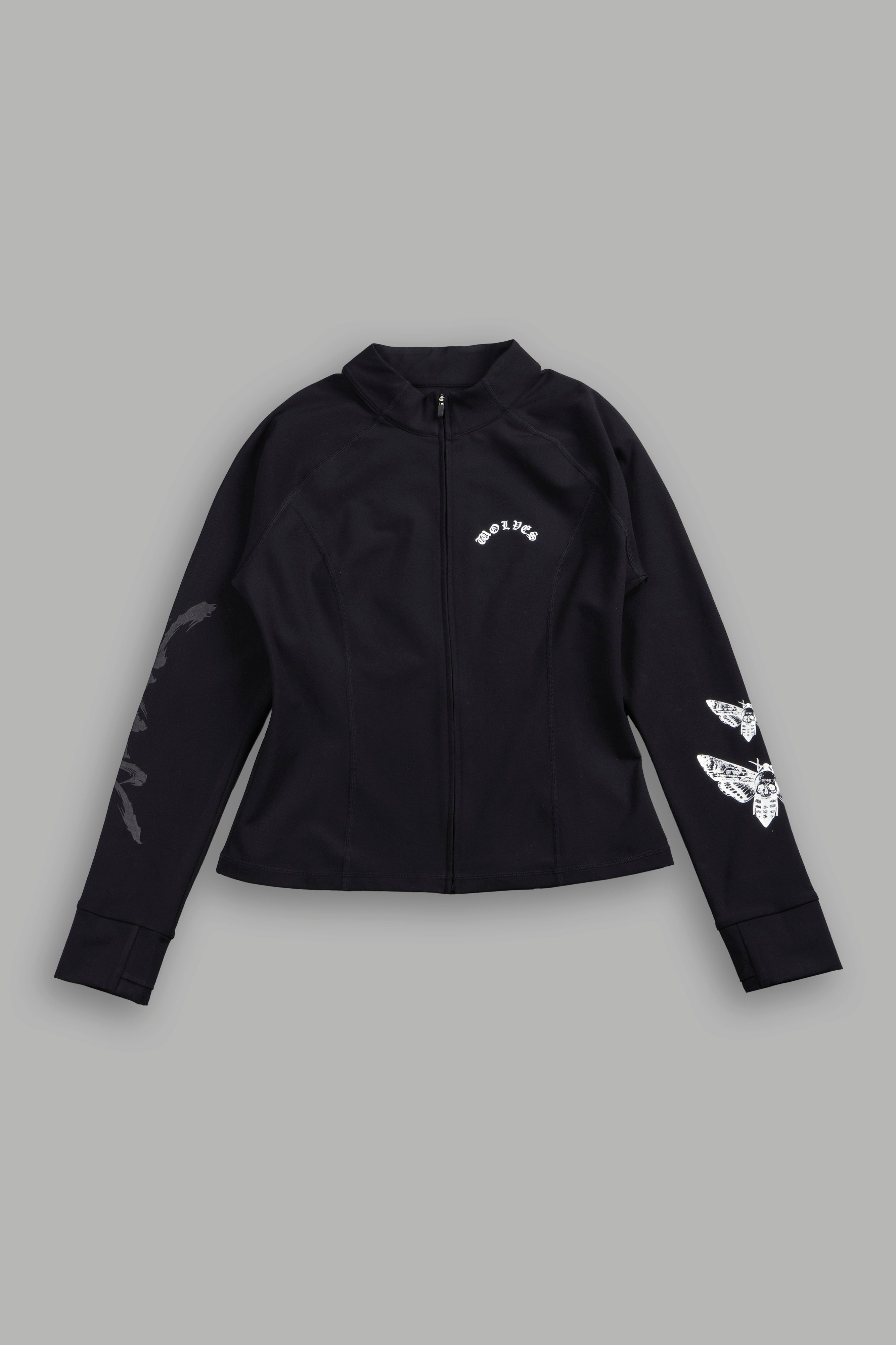 She Wolf Code Energy Zip Ls Layer in Black — imagem 7