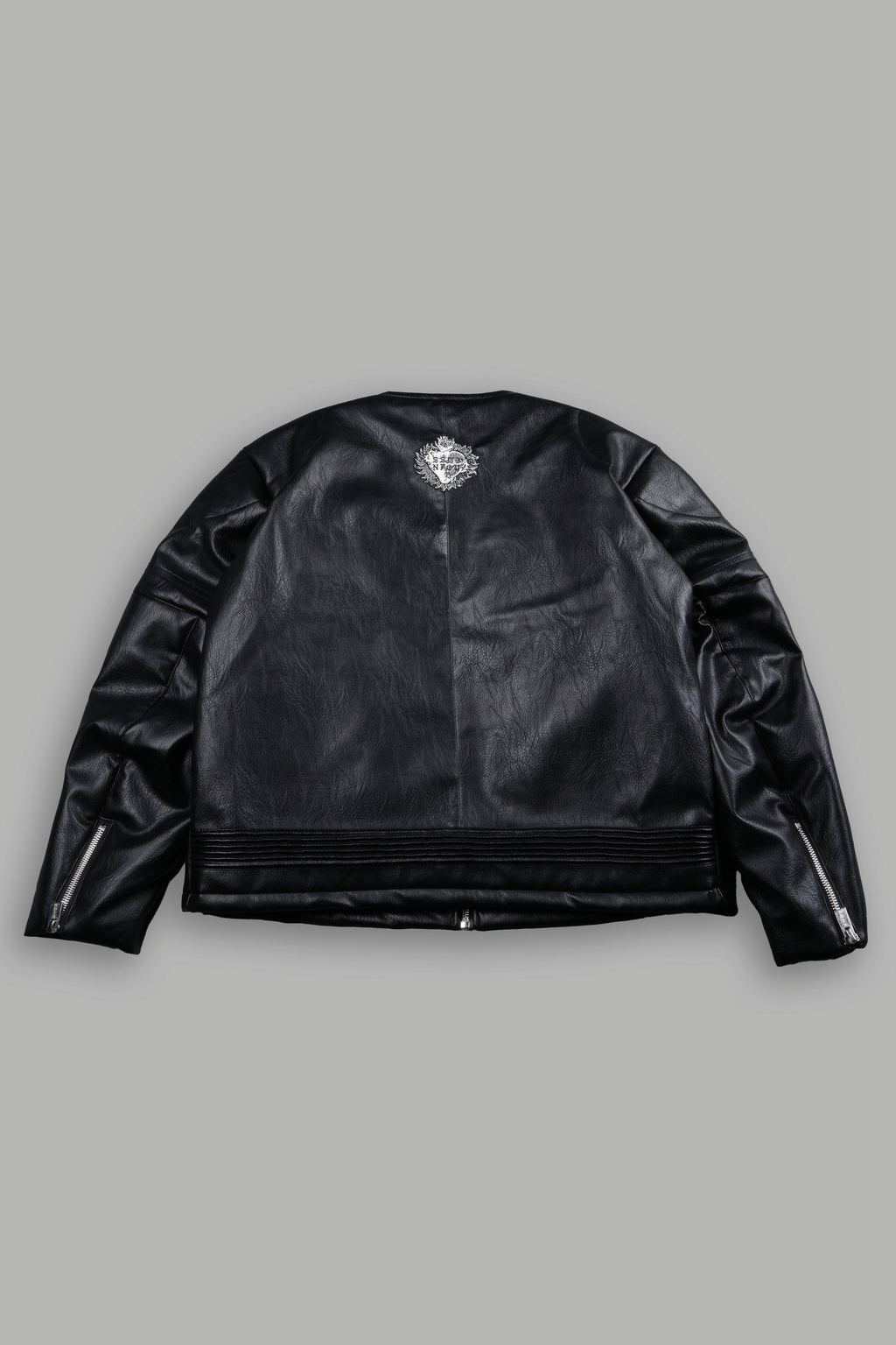 Wolves Pyramid Jesse Biker Jacket in Black - imagem 4