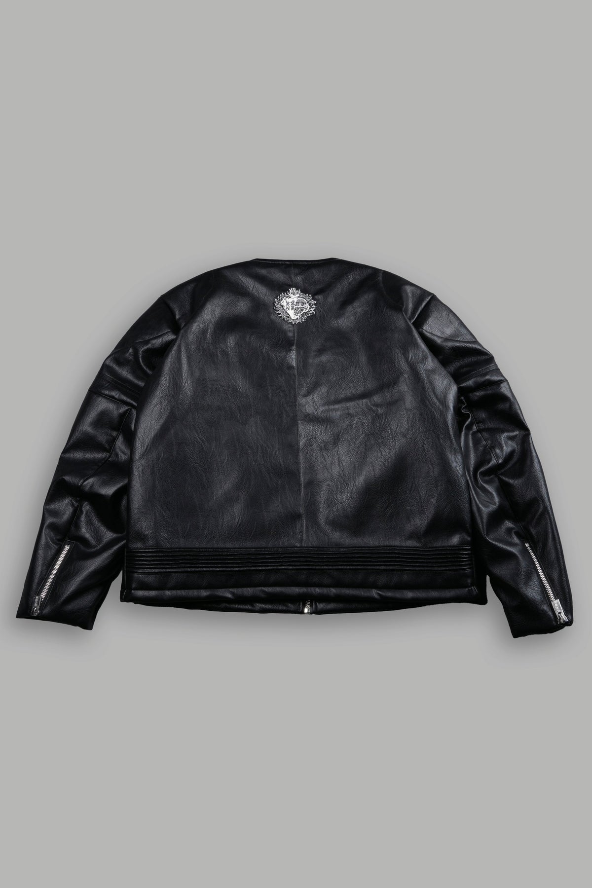 Wolves Pyramid Jesse Biker Jacket in Black - imagem 4