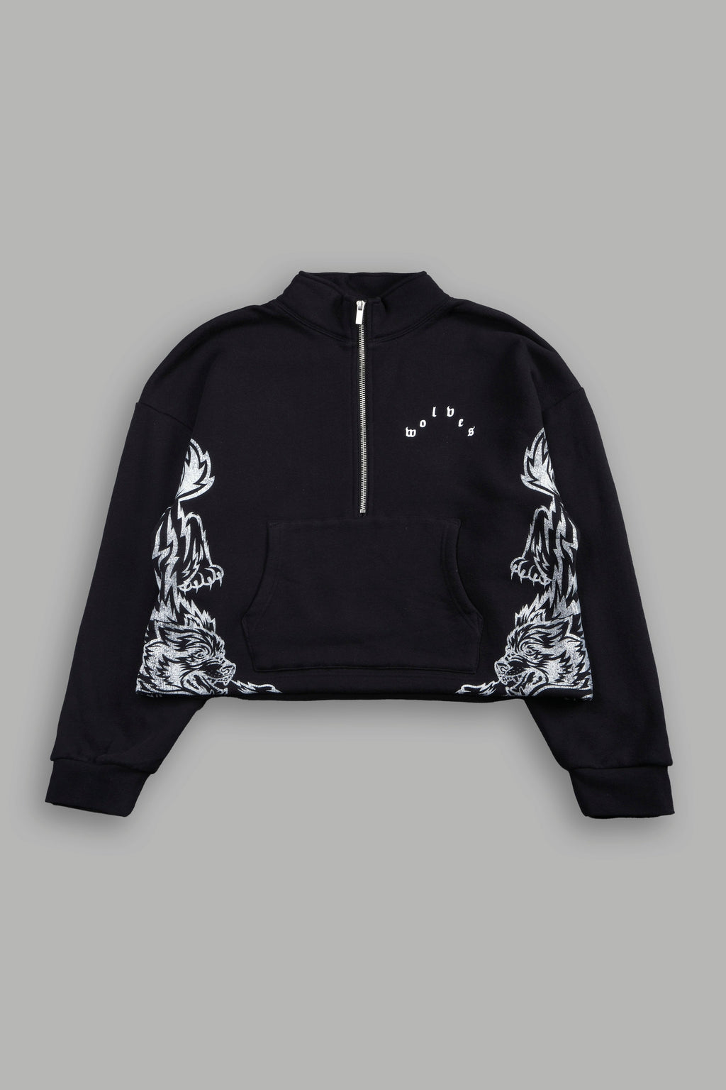 She Wolf Pack She Everson Mockneck Sweater In Black - imagem 8