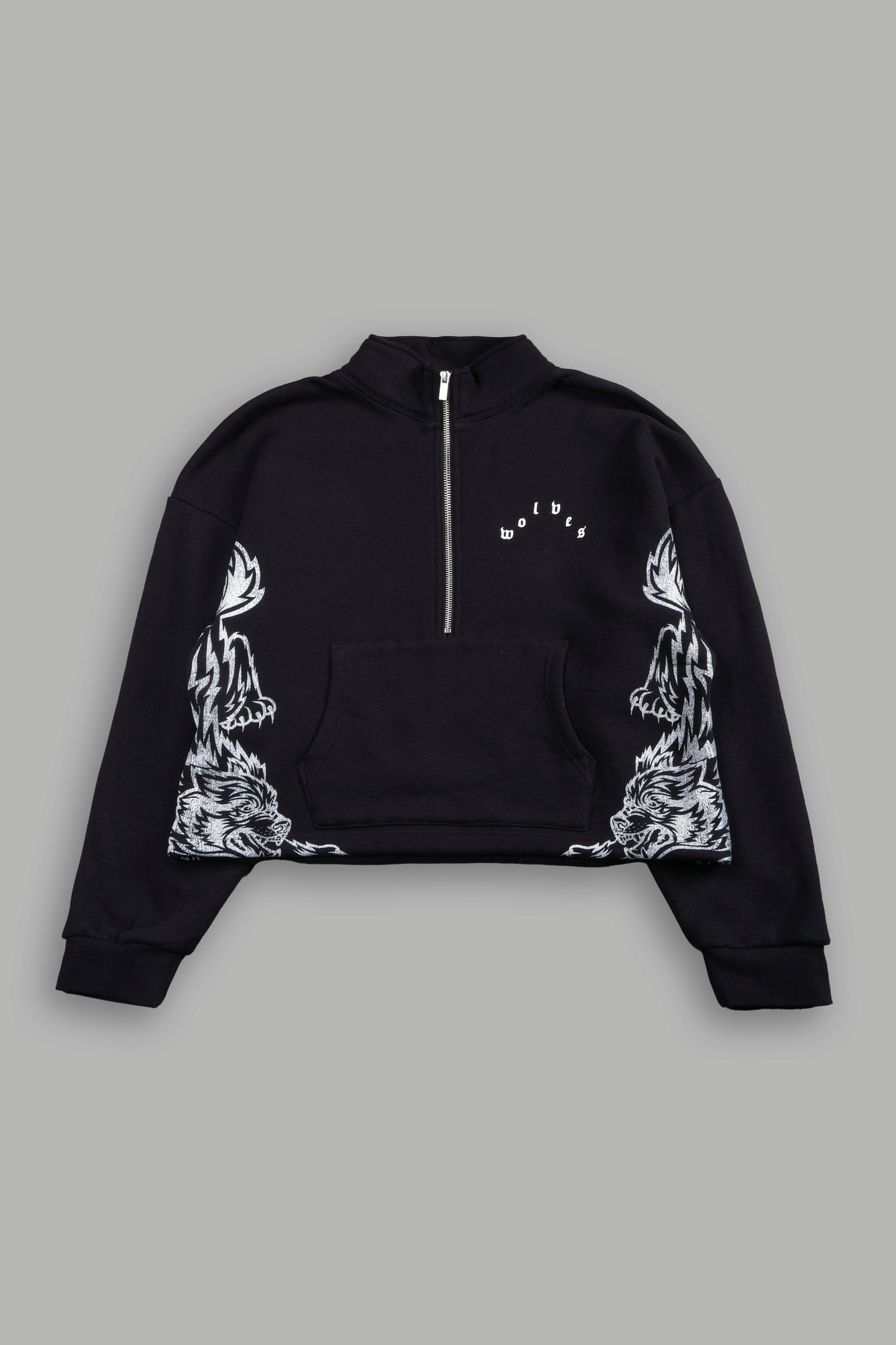 She Wolf Pack She Everson Mockneck Sweater In Black - imagem 8