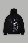 Punisher "Box Cut" Pierce Hoodie in Black