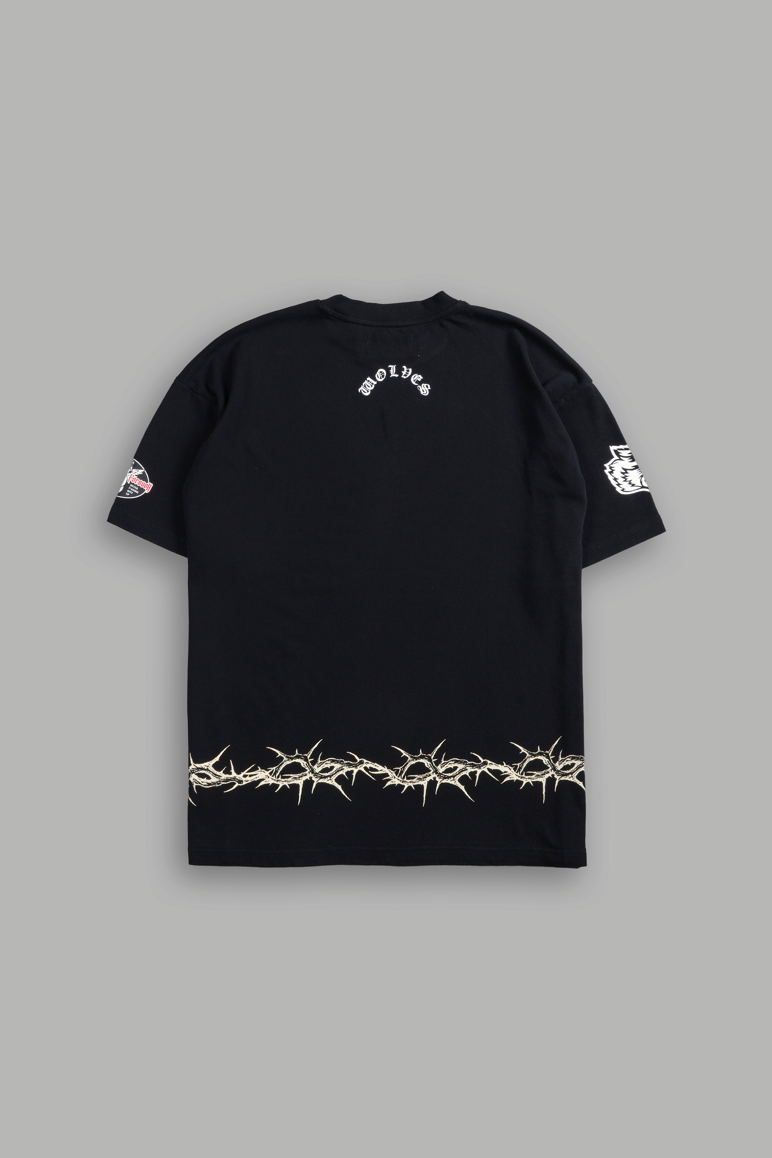 Drip Hesh "Premium" Oversized Tee in Black/White — imagem 3
