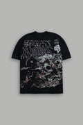 Shonen's Past "Premium" Oversized Tee in Black — imagem 1
