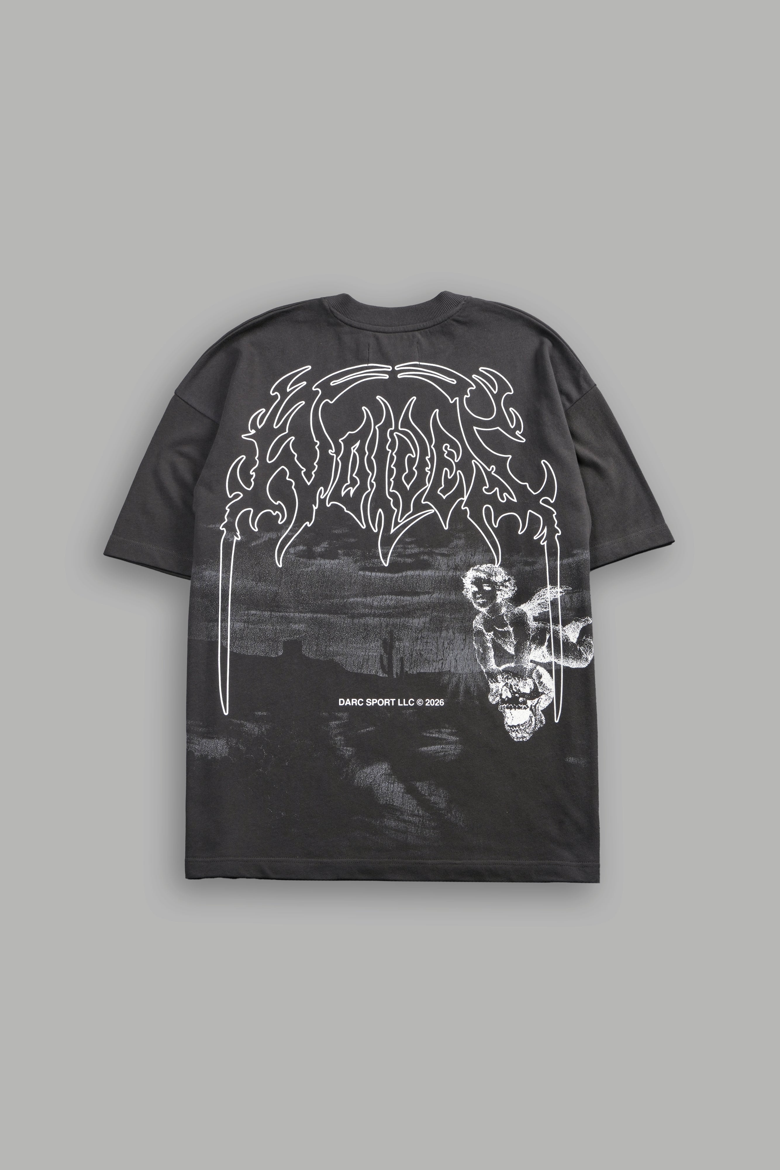 Our Journey Premium Oversized Tee in Wolf Gray — imagem 3