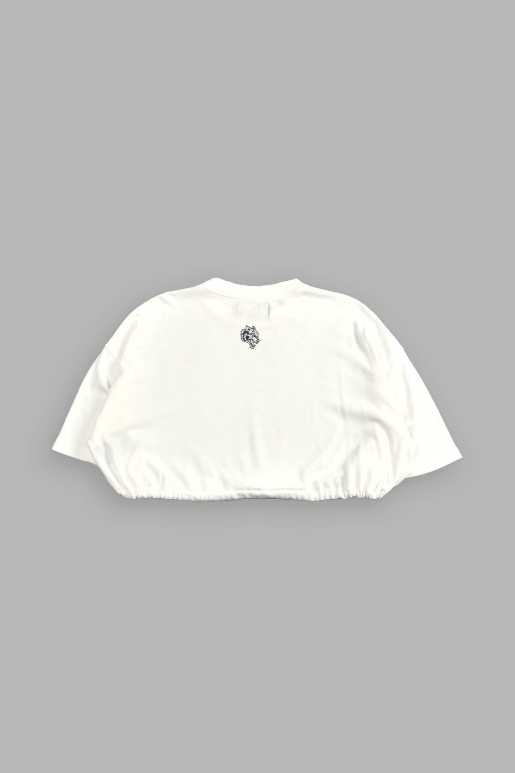 Forged From Iron Bungee Cropped Tee in Cream — imagem 4