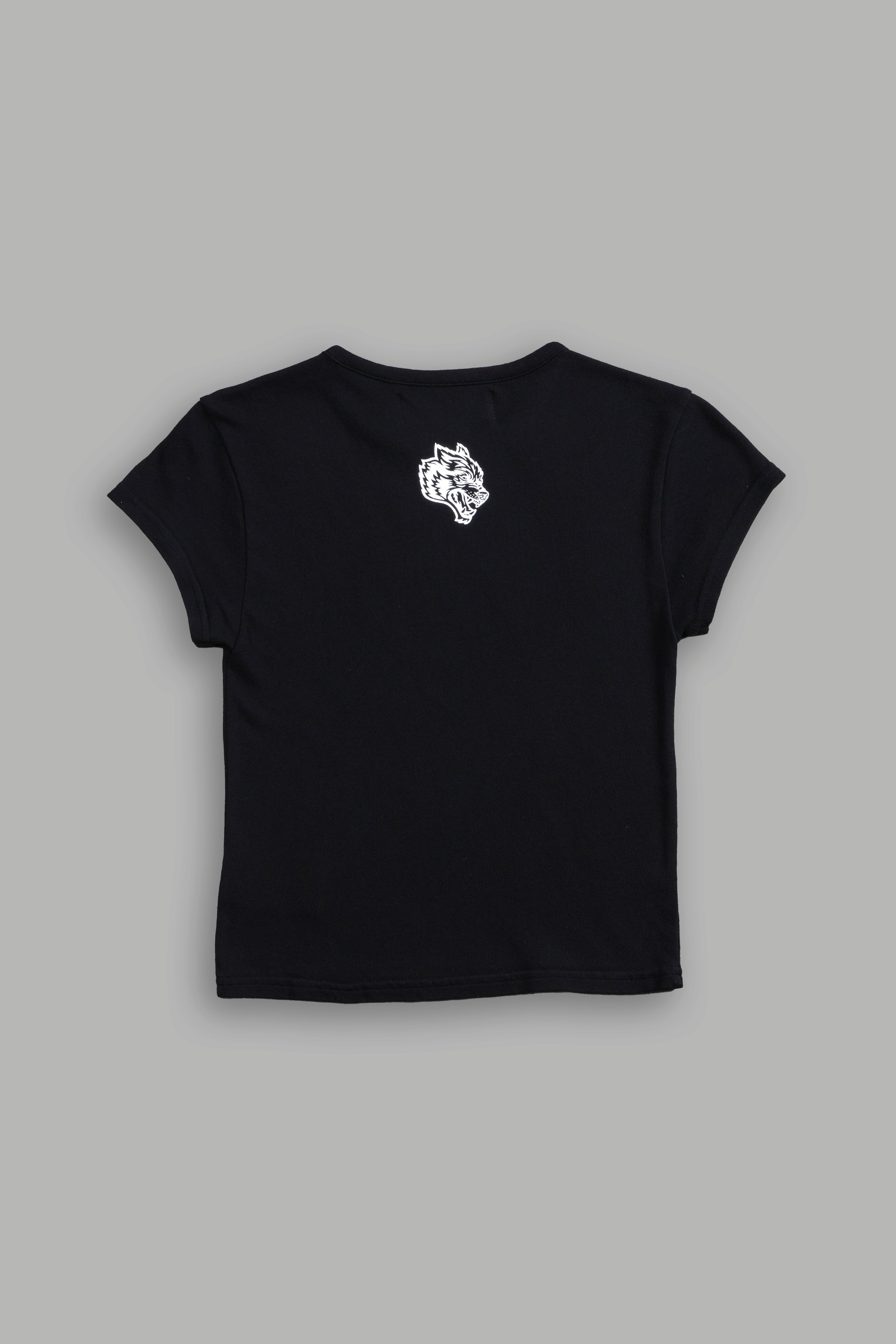 Memento Amore "Baby" Tee in Black — imagem 4