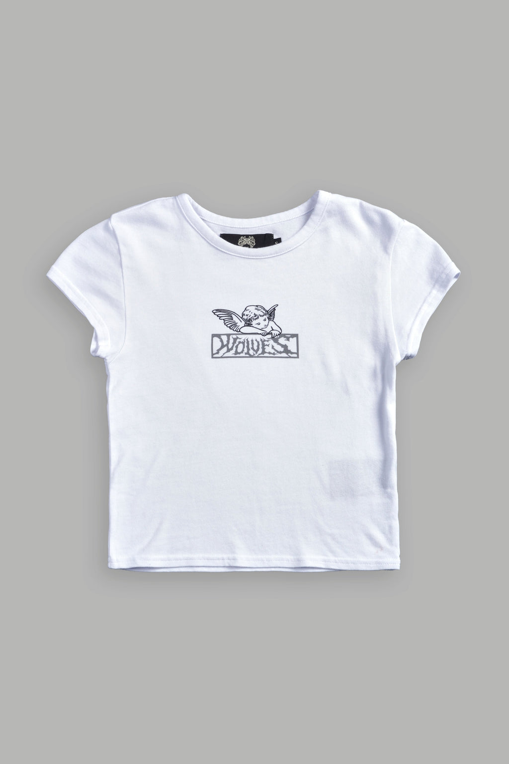 Traces of Heaven "Baby" Tee in White — imagem 4
