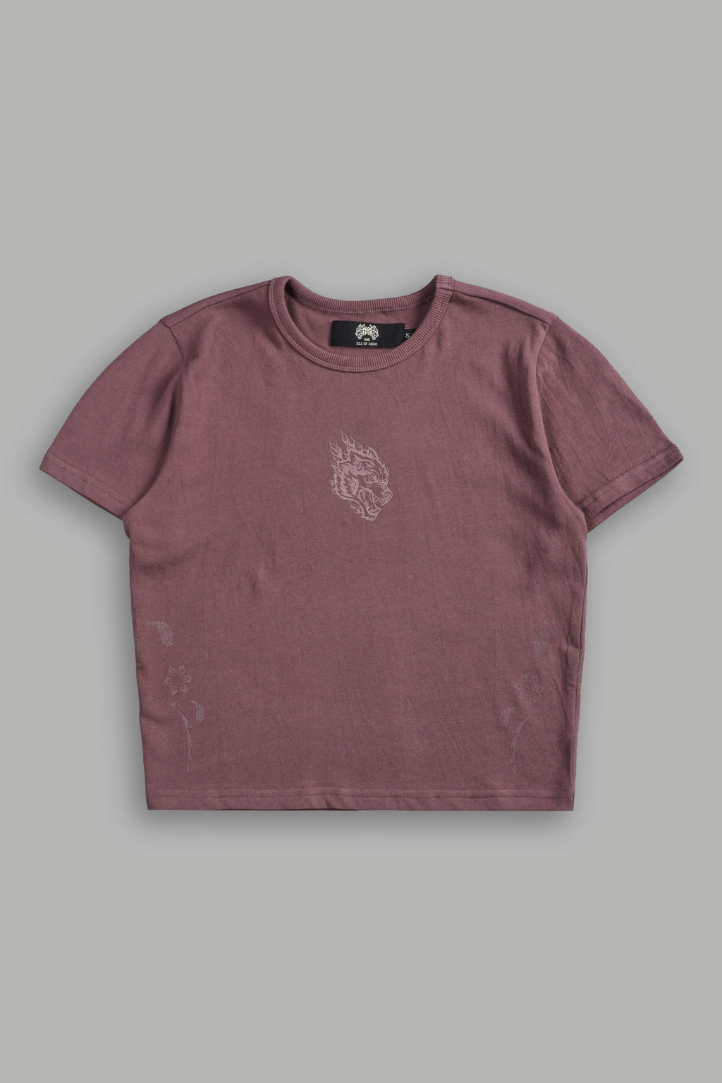 Faded Paisley "Timeless" Tee in Mauve — imagem 5