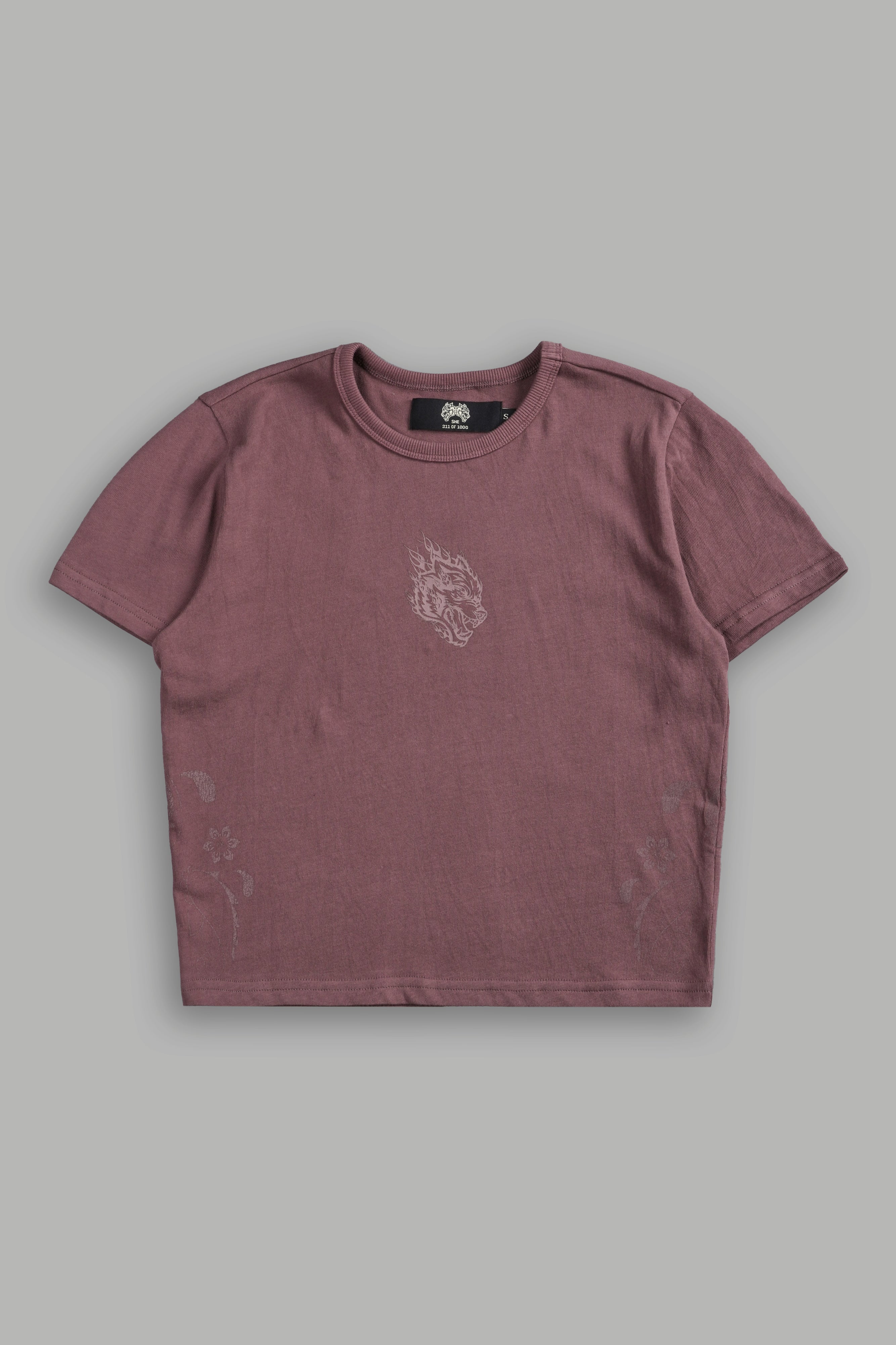 Faded Paisley "Timeless" Tee in Mauve — imagem 5