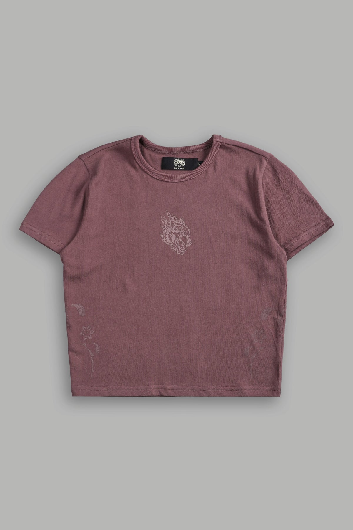 Faded Paisley "Timeless" Tee in Mauve - imagem 5